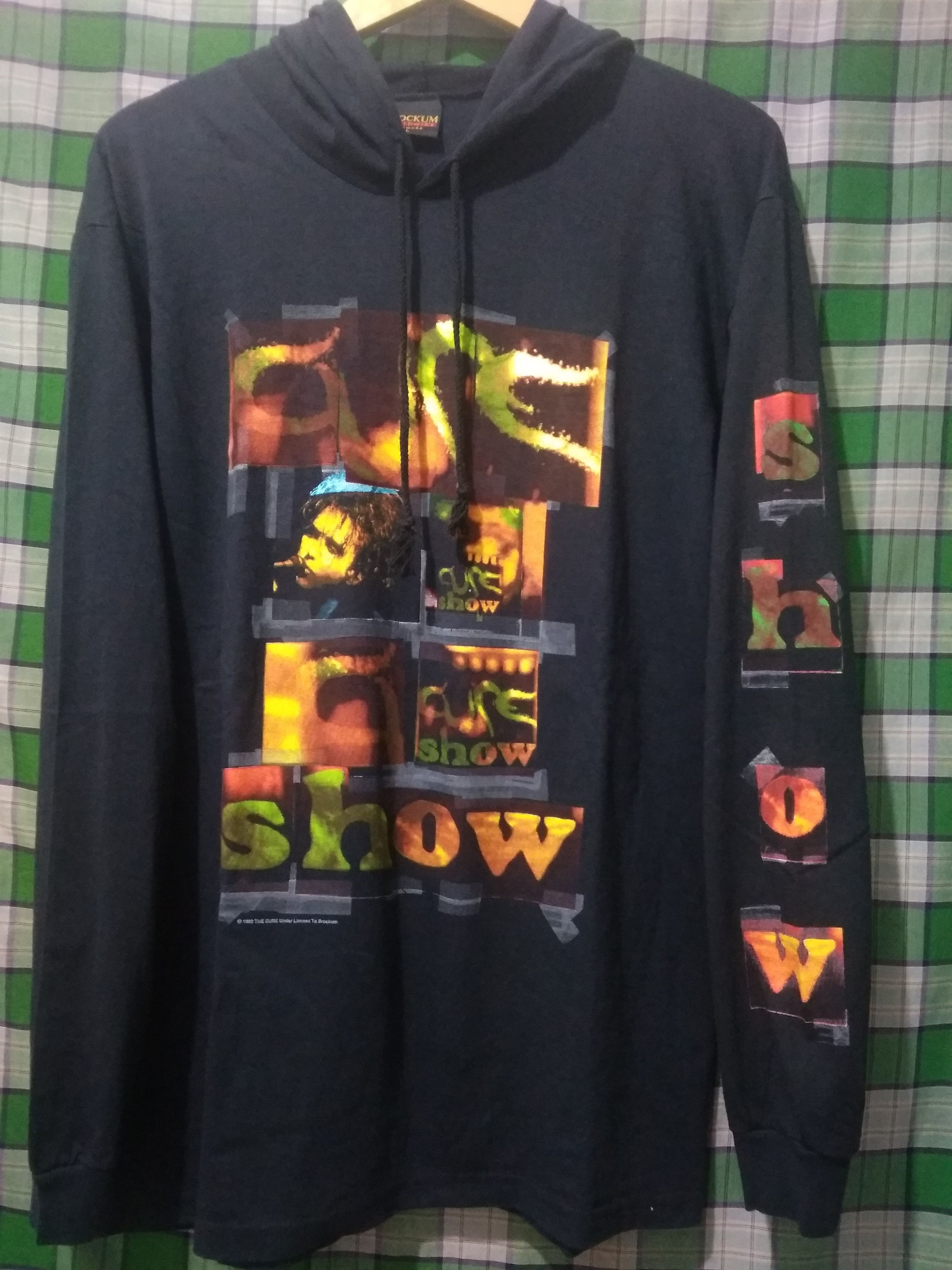 Band Tees × Brockum × The Cure Vintage OG The CURE "Show" long sleeve shirt hoodie rare Size US L / EU 52-54 / 3 - 1 Thumbnail