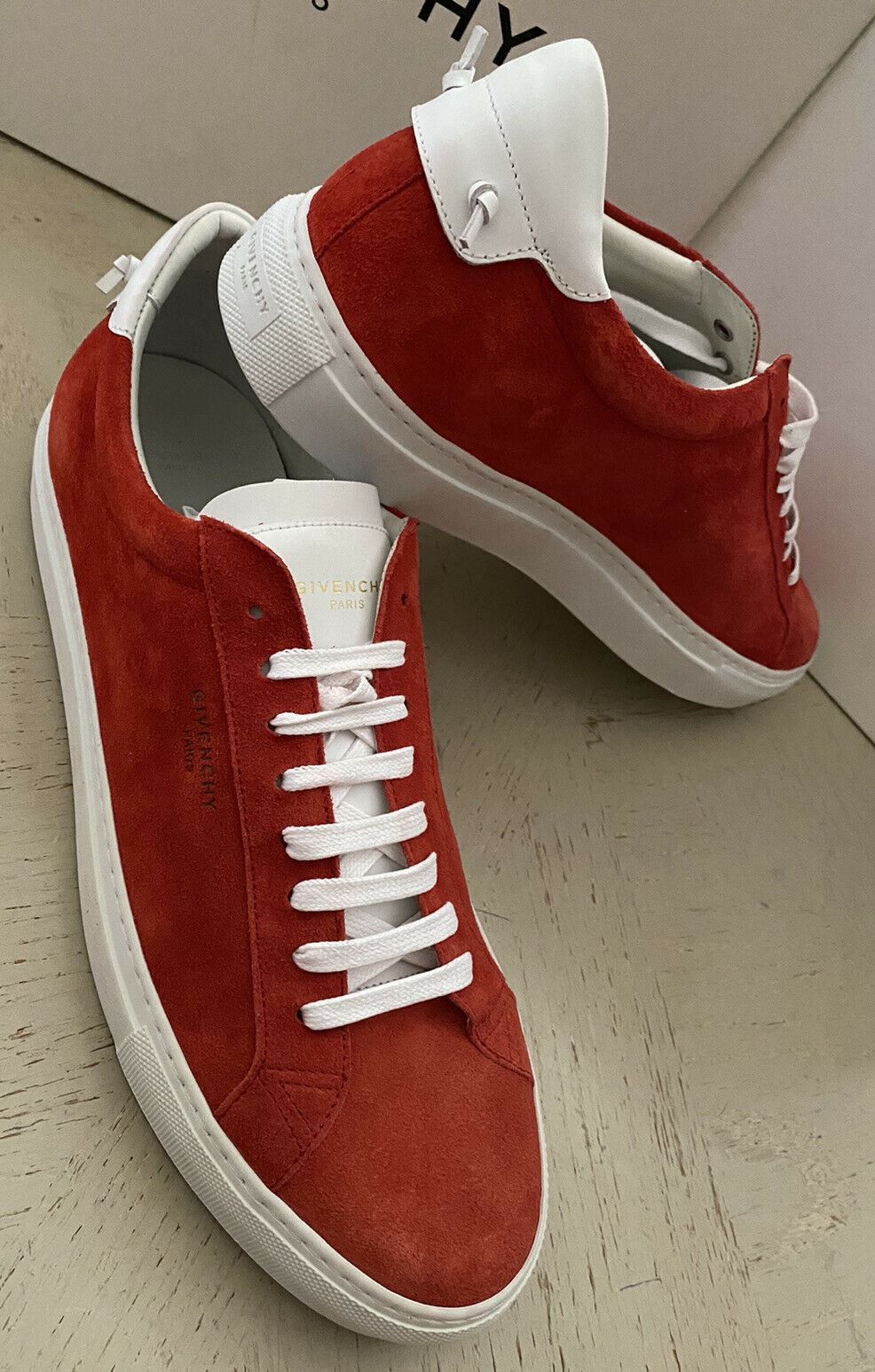 Givenchy Sneaker in White / Red Size US 12 / EU 45 - 2 Thumbnail