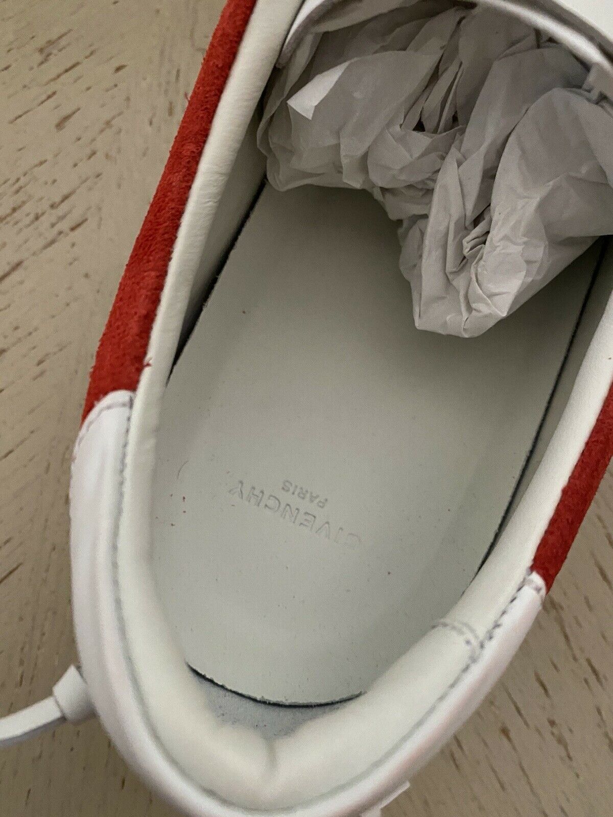 Givenchy Sneaker in White / Red Size US 12 / EU 45 - 9 Thumbnail