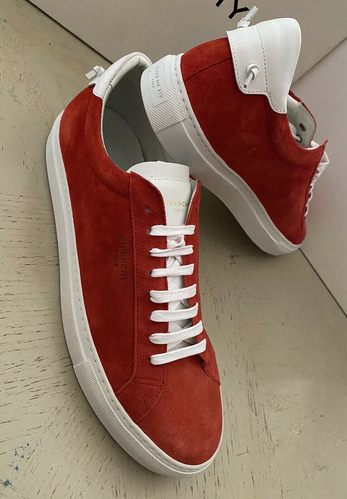Givenchy Sneaker in White / Red Size US 12 / EU 45 - 1 Thumbnail