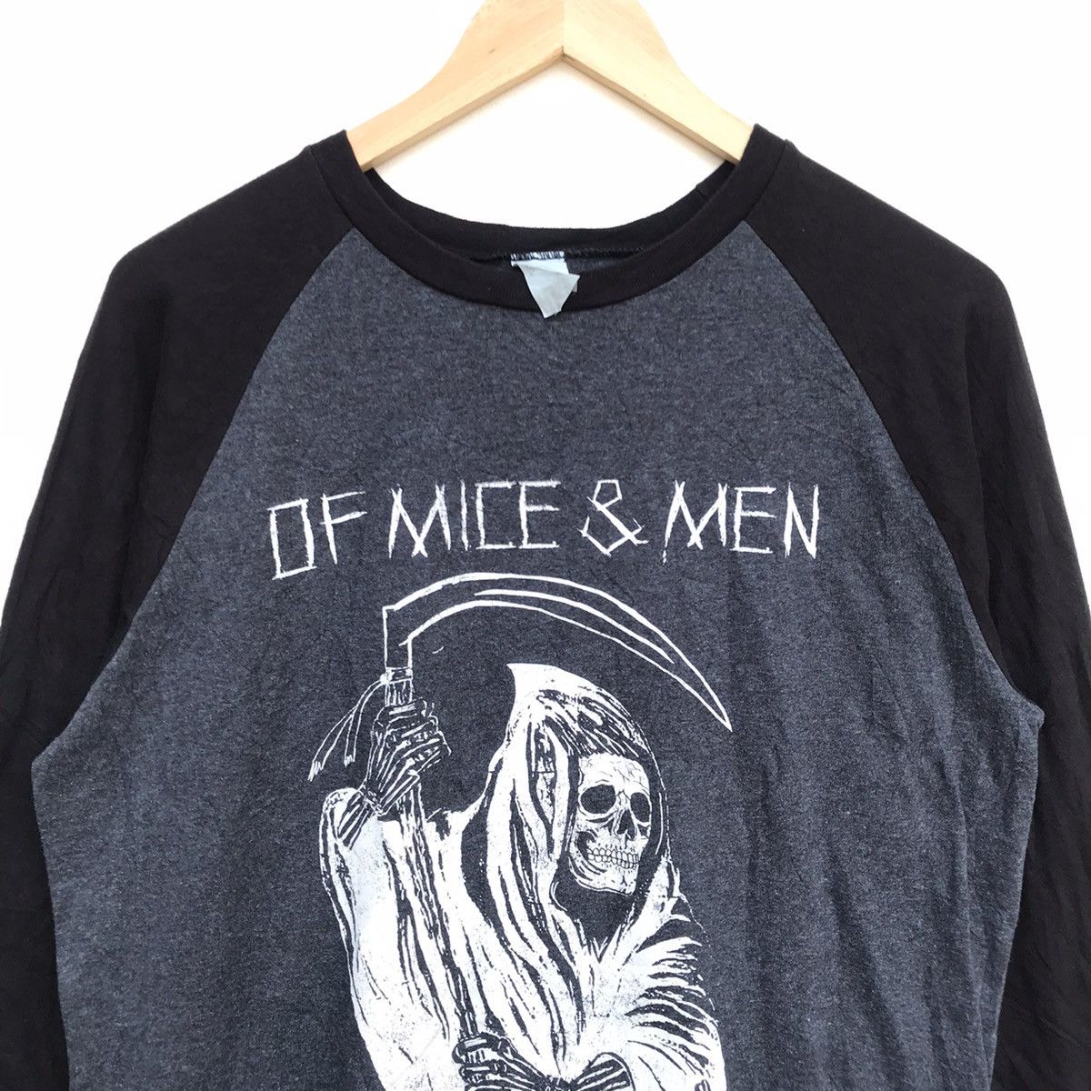 Band Tees Of Mice & Men Bones Exposed Band rock tee 3 quater Size US M / EU 48-50 / 2 - 2 Thumbnail