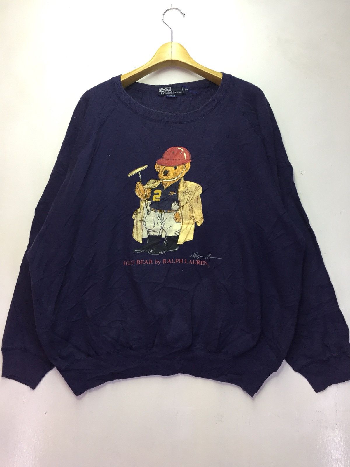 Polo Ralph Lauren Vintage Polo Bear Polo Ralph Lauren Sweatshirt Size US M / EU 48-50 / 2 - 1 Thumbnail