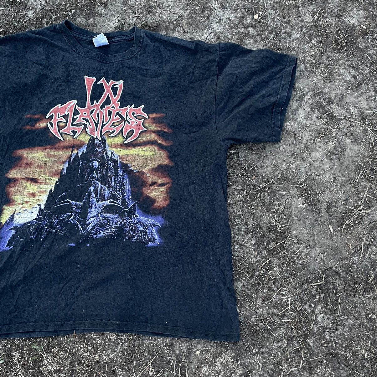 Vintage Vintage Y2K Faded Black Graphic Band Tee Grunge Dark Slim XL Size US XL / EU 56 / 4 - 2 Thumbnail