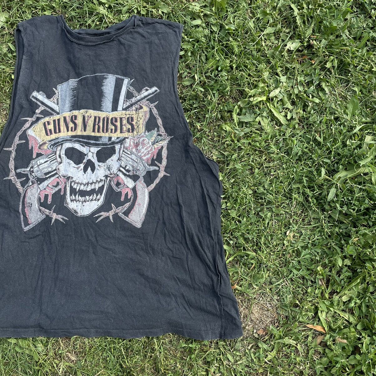 Band Tees Vintage Y2K Guns N Roses Skulls Dead Face Horror Tee Punk Size US L / EU 52-54 / 3 - 2 Thumbnail