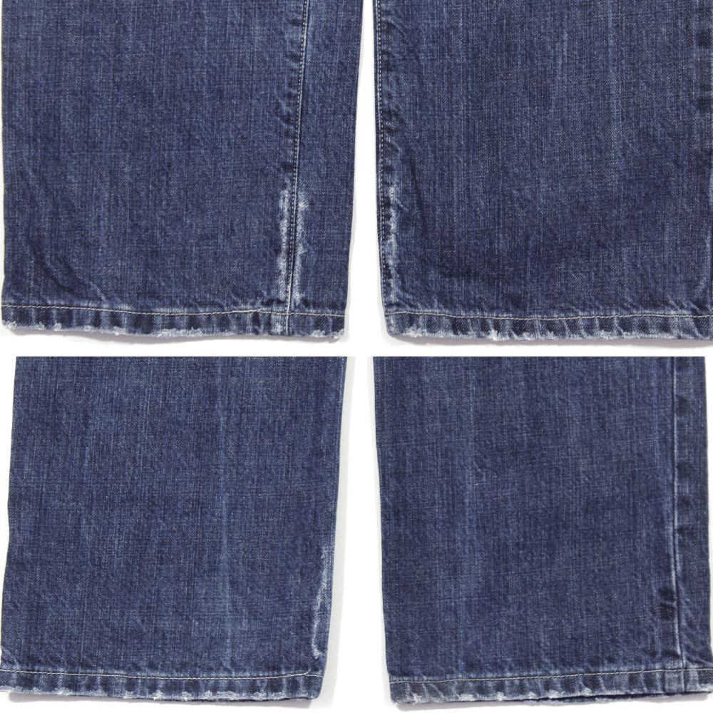 Dolce & Gabbana 90S Logo Distressed Jeans Vintage Size US 30 / EU 46 - 5 Thumbnail