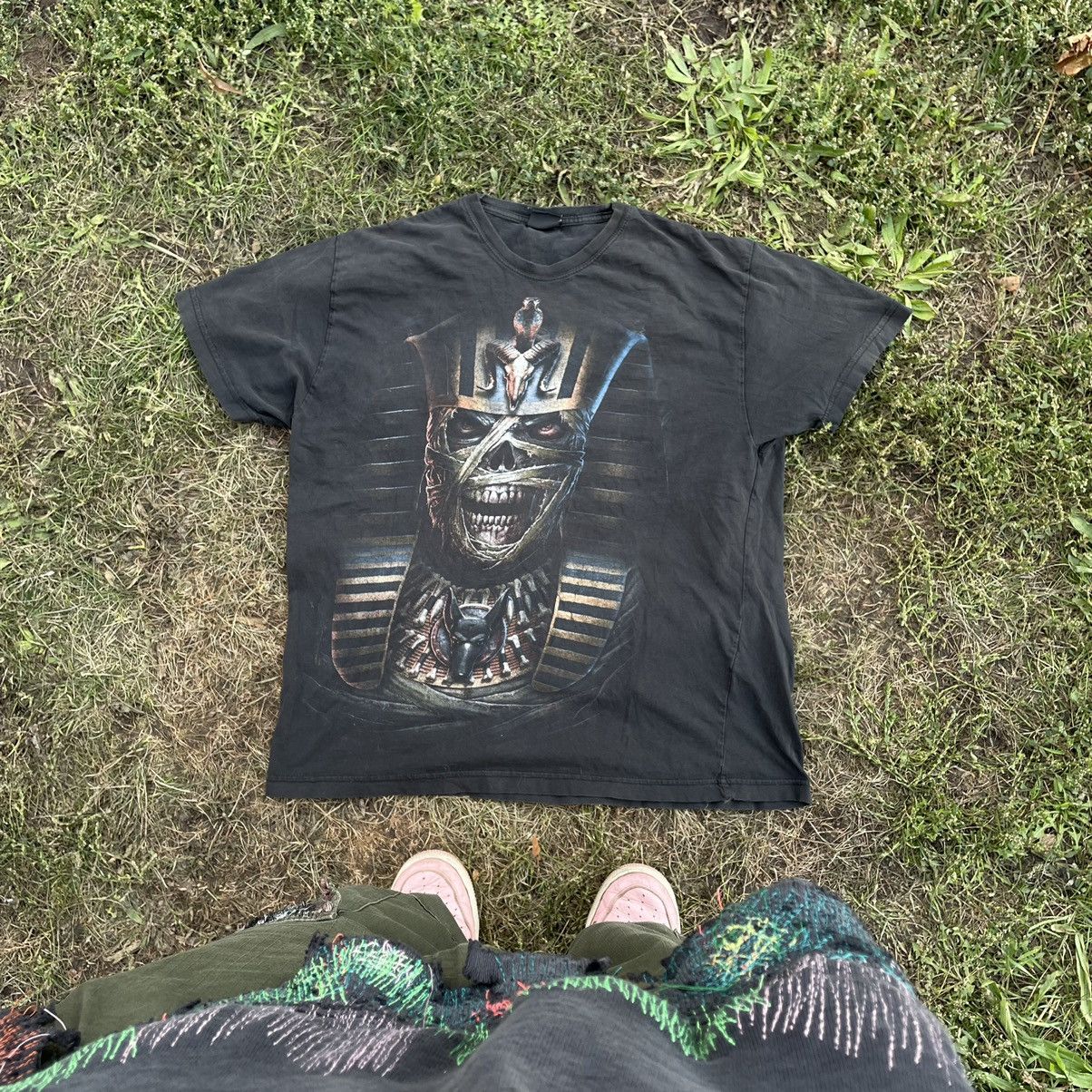 Vintage Vintage Y2K Graphic Tee Skull Vamp Horror Print Grunge XL Size US XL / EU 56 / 4 - 1 Thumbnail