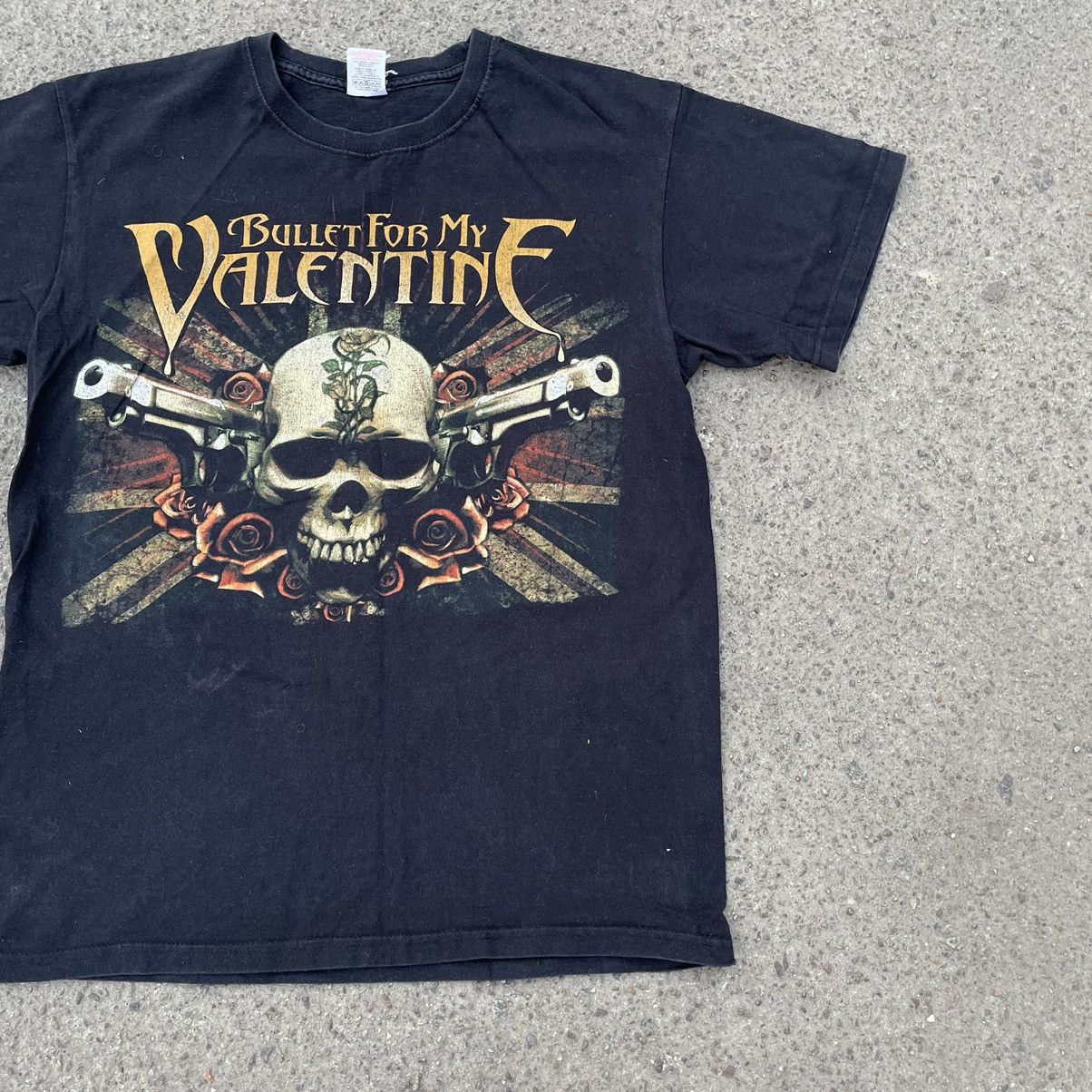 Vintage Vintage Y2K Bullet for My Valentine Band Tee Grunge Black L Size US L / EU 52-54 / 3 - 3 Thumbnail
