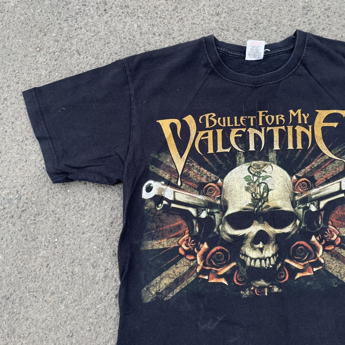 Vintage Vintage Y2K Bullet for My Valentine Band Tee Grunge Black L Size US L / EU 52-54 / 3 - 4 Thumbnail