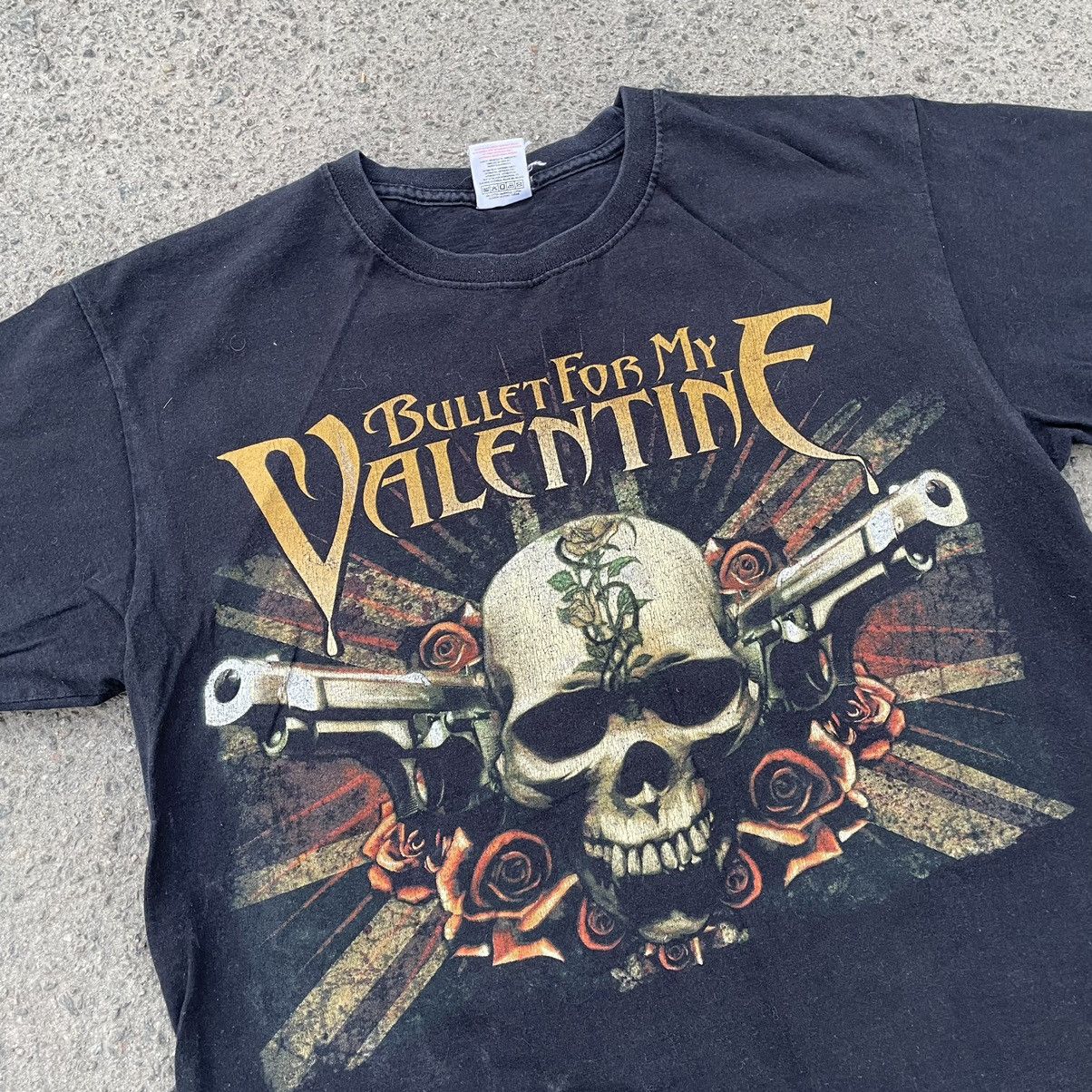 Vintage Vintage Y2K Bullet for My Valentine Band Tee Grunge Black L Size US L / EU 52-54 / 3 - 5 Thumbnail