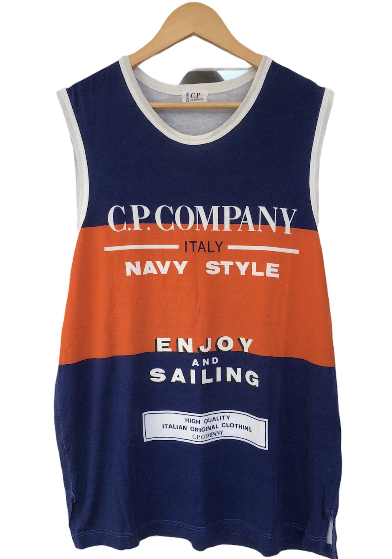 C.P. Company Vintage bootleg CP Company Sleeveless Size US L / EU 52-54 / 3 - 1 Thumbnail