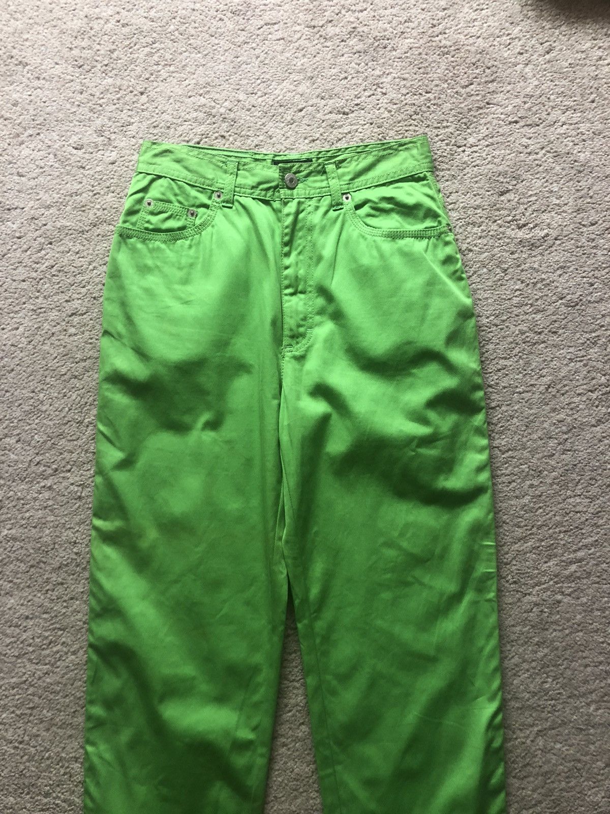 Gucci SS1996 Gucci Embroidered logo Jeans Size 27" / US 4 / IT 40 - 3 Thumbnail