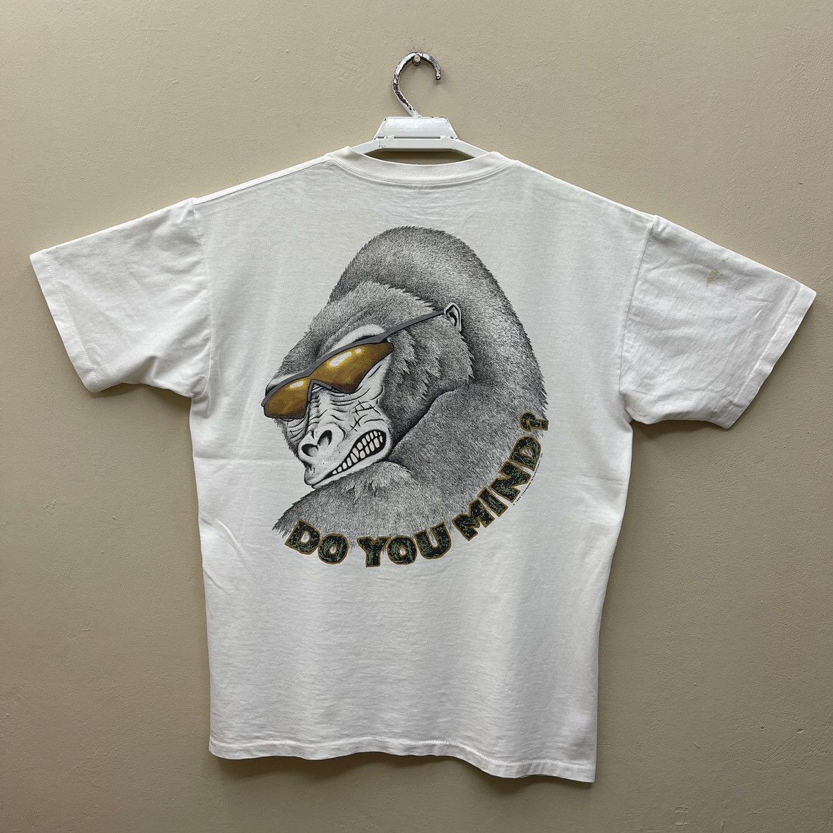 Vintage Vintage 90s LifeForms T-Shirt Do You Mind? Size US L / EU 52-54 / 3 - 1 Thumbnail