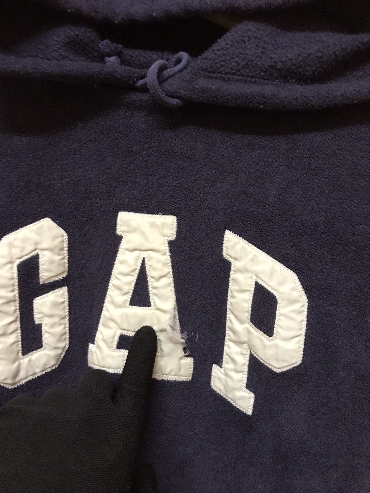 Gap × Vintage ‼️VTG GAP FLEECE HOODIE‼️ Size US M / EU 48-50 / 2 - 7 Thumbnail