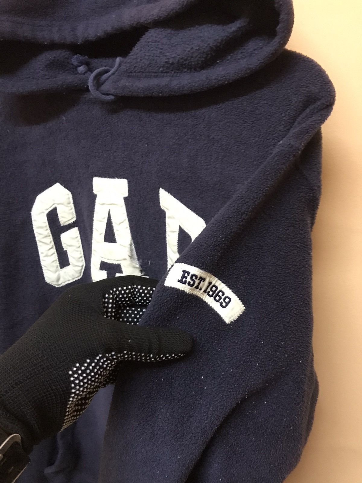 Gap × Vintage ‼️VTG GAP FLEECE HOODIE‼️ Size US M / EU 48-50 / 2 - 2 Thumbnail