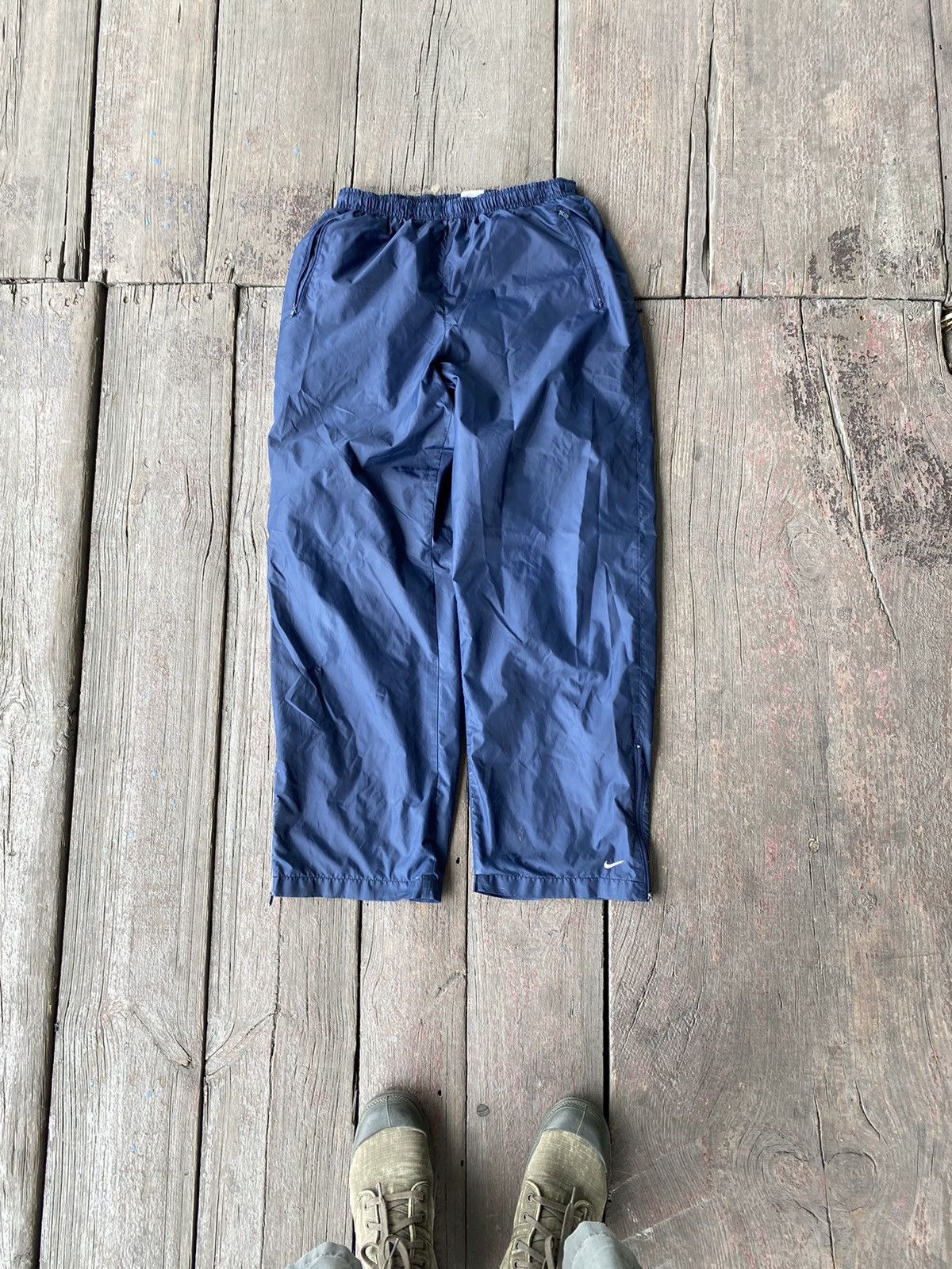 Nike × Vintage Vintage Rare Logo Swoosh Nike Sportswear Pants Size US 32 / EU 48 - 1 Thumbnail