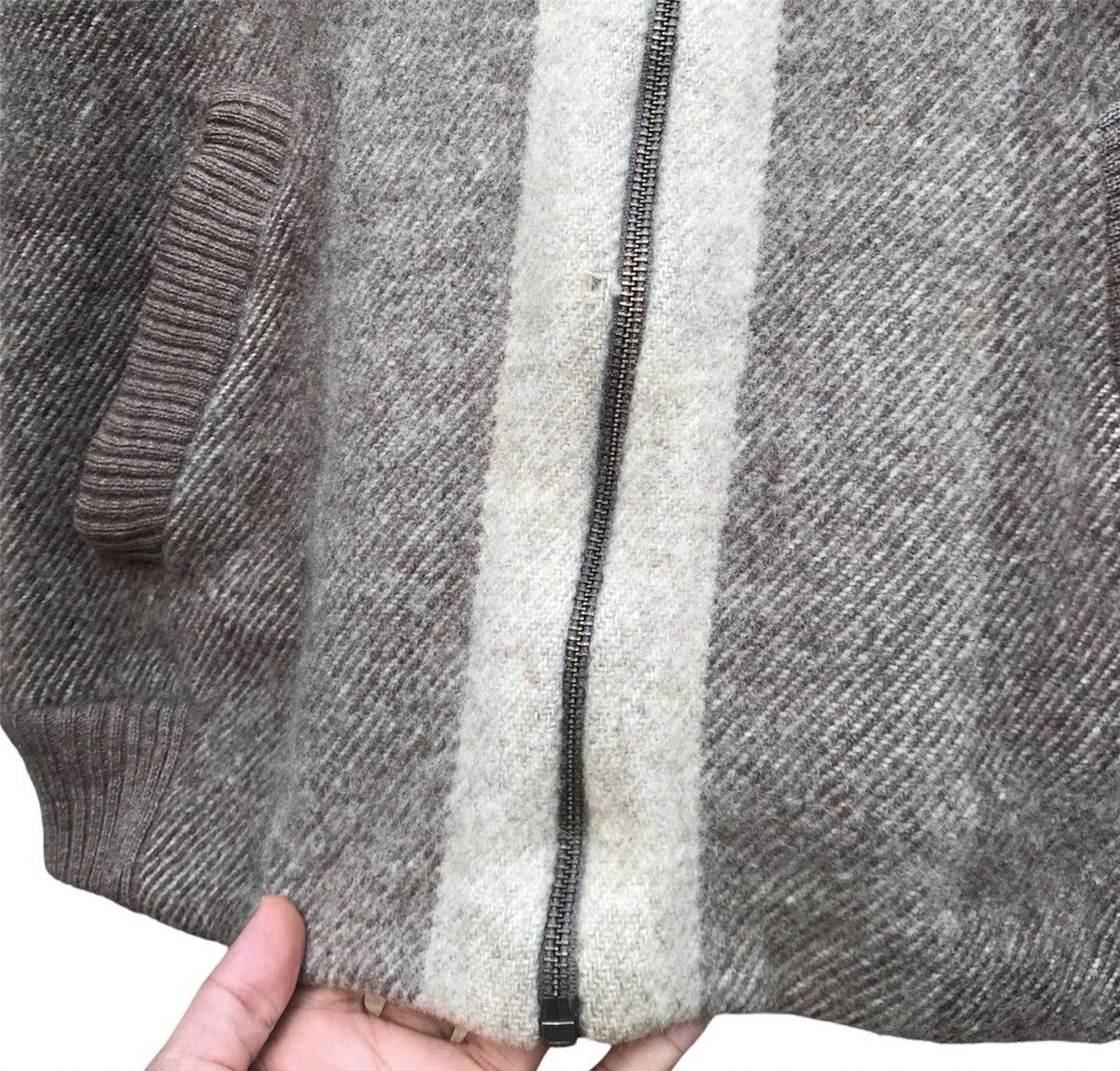 Vintage Rare Vintage Rusk&Finch Mohair wool multitone vest jacket Size US L / EU 52-54 / 3 - 4 Thumbnail