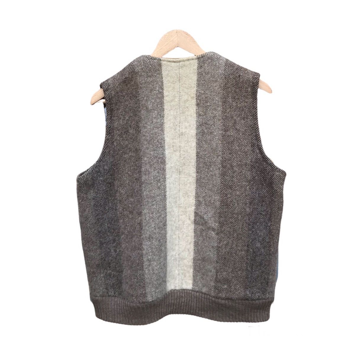 Vintage Rare Vintage Rusk&Finch Mohair wool multitone vest jacket Size US L / EU 52-54 / 3 - 3 Thumbnail