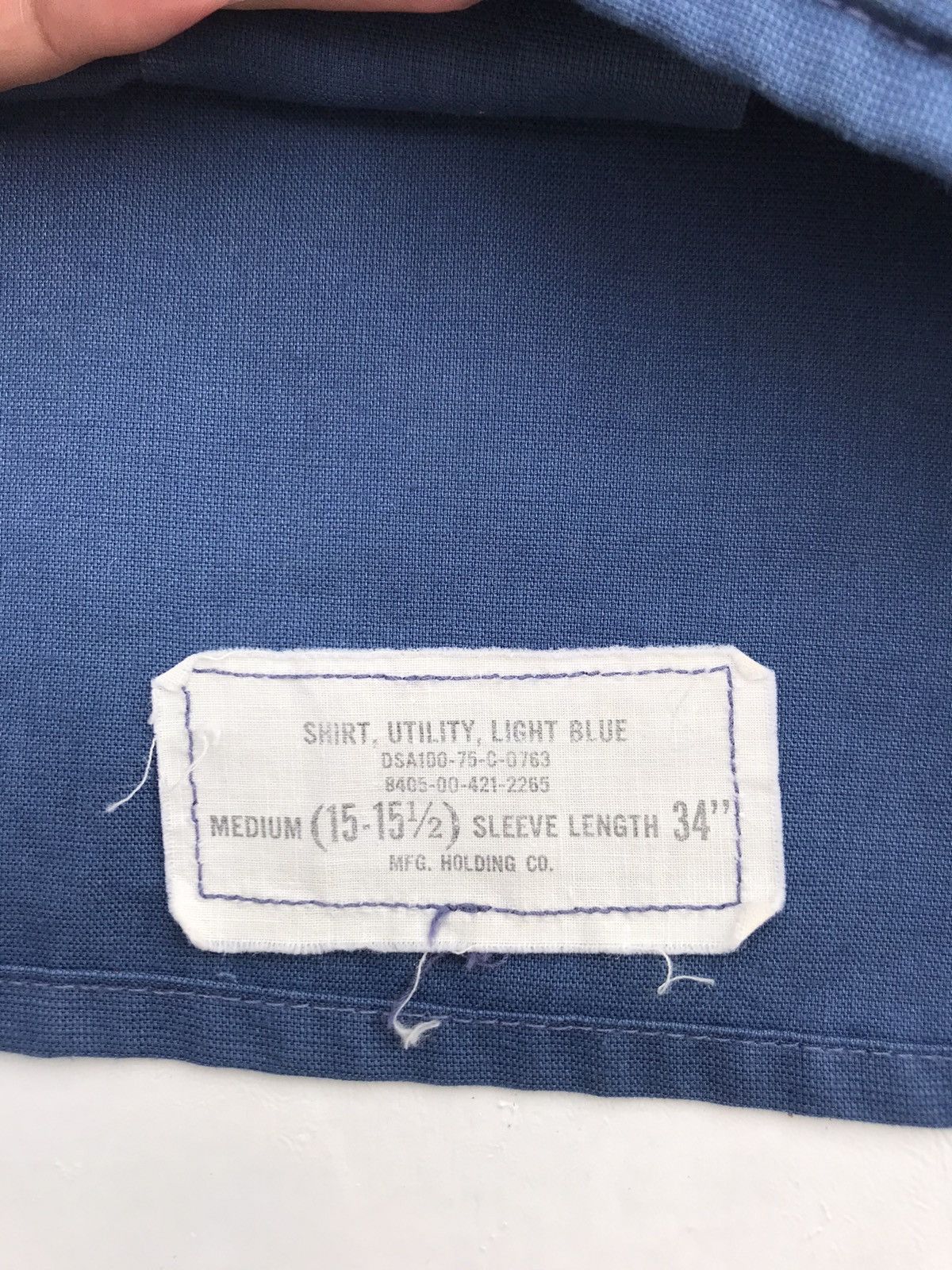 Vintage Vintage First Class Petty Officer (E-6) US Navy Shirt Size US M / EU 48-50 / 2 - 7 Thumbnail