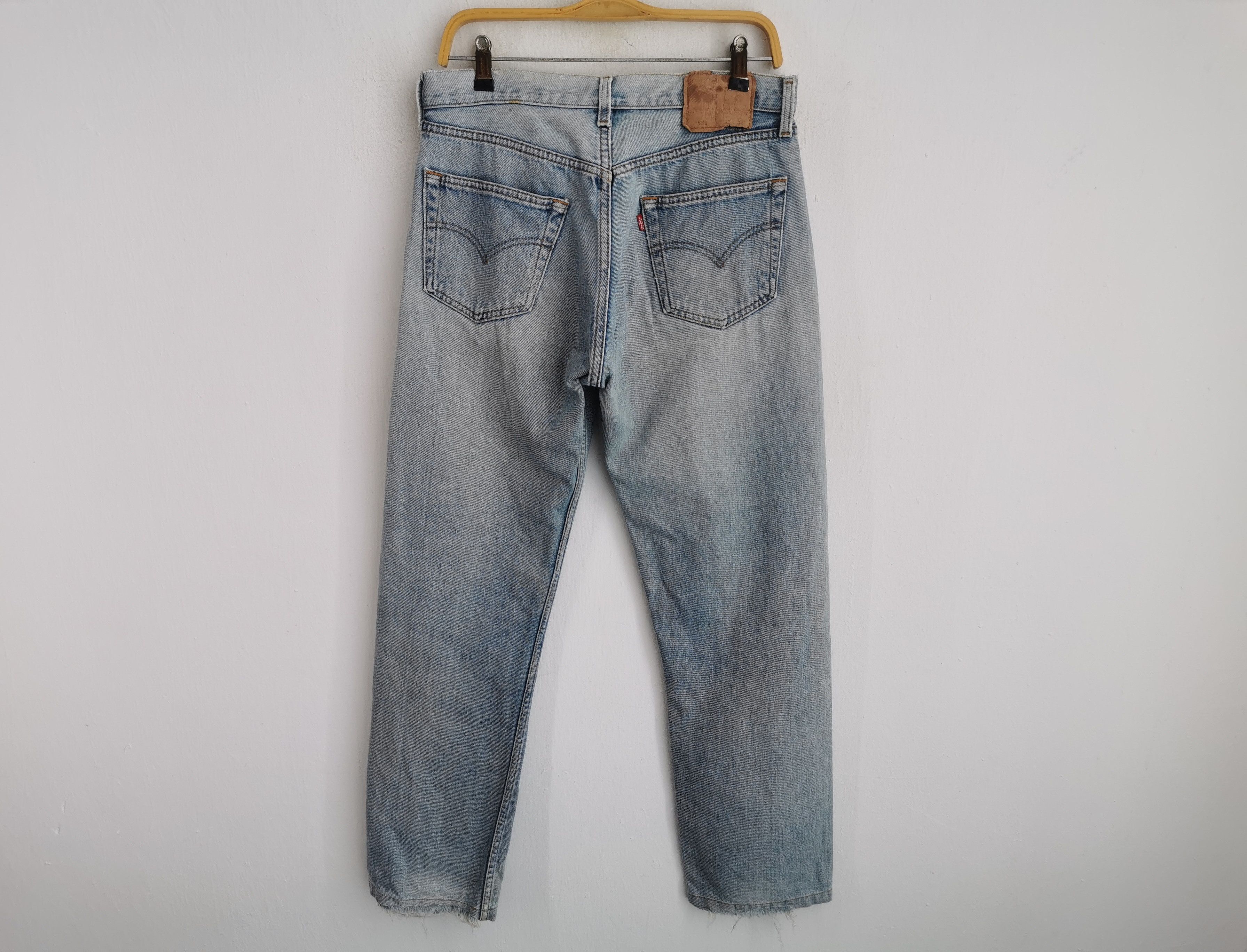 Distressed Vintage Levis Lot 501 Denim Made In USA Size 32