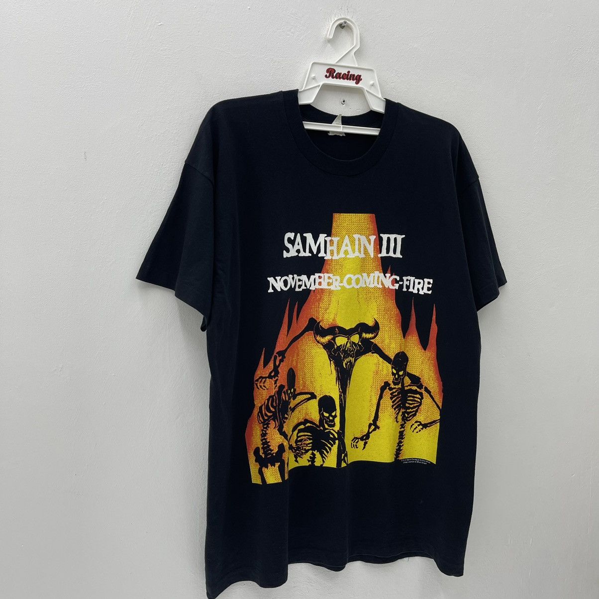 Band Tees Samhain Band T-Shirt Vintage 90s Novembe Coming Fire Danzig Size US XL / EU 56 / 4 - 5 Thumbnail
