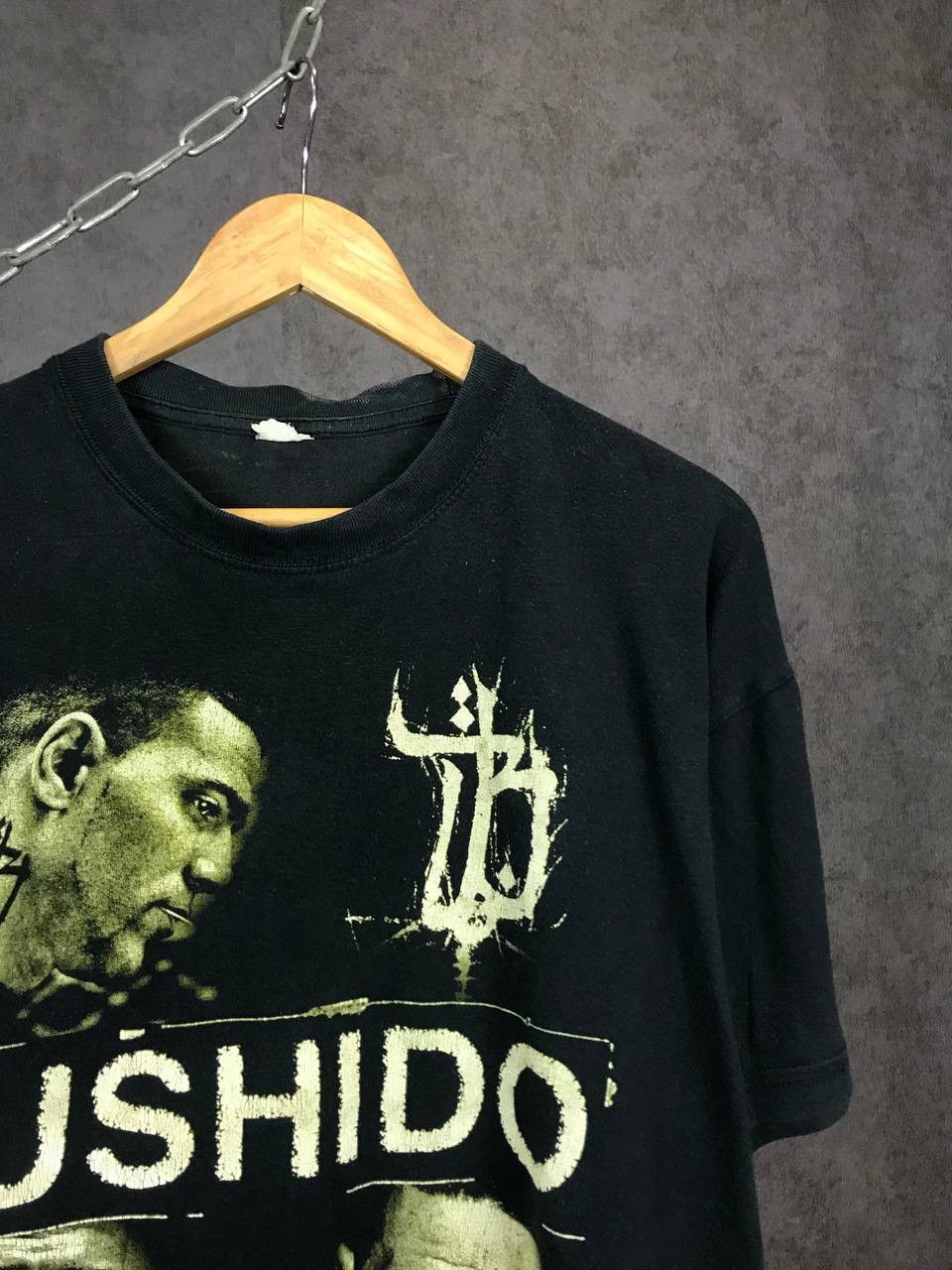 Band Tees × Vintage Bushido vintage rock band cult overprinted tee Size US L / EU 52-54 / 3 - 4 Thumbnail