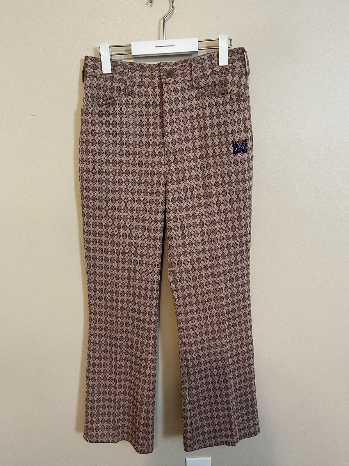 Needles Jacquard embroidered flare-cut pants Size US 28 / EU 44 - 1 Thumbnail