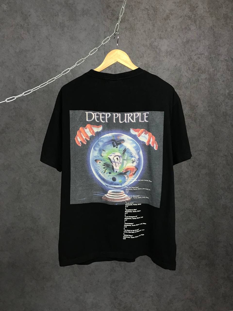 Band Tees Deep Purple vintage cult rock band overprinted tee Size US XXL / EU 58 / 5 - 2 Thumbnail