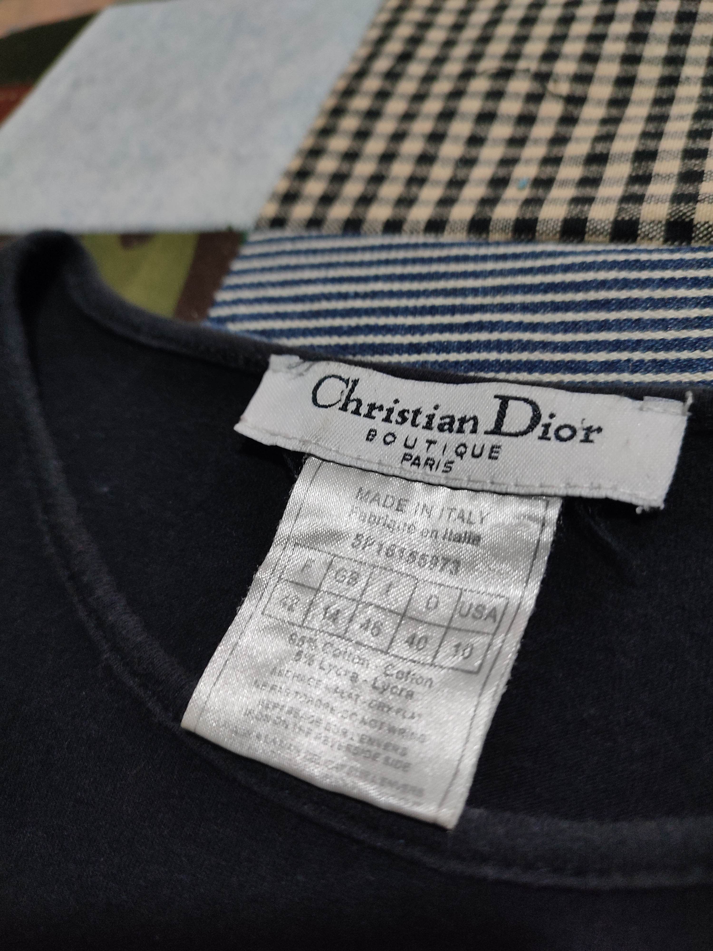 Dior 🔥Christian Dior Women Tshirt Size L / US 10 / IT 46 - 9 Thumbnail