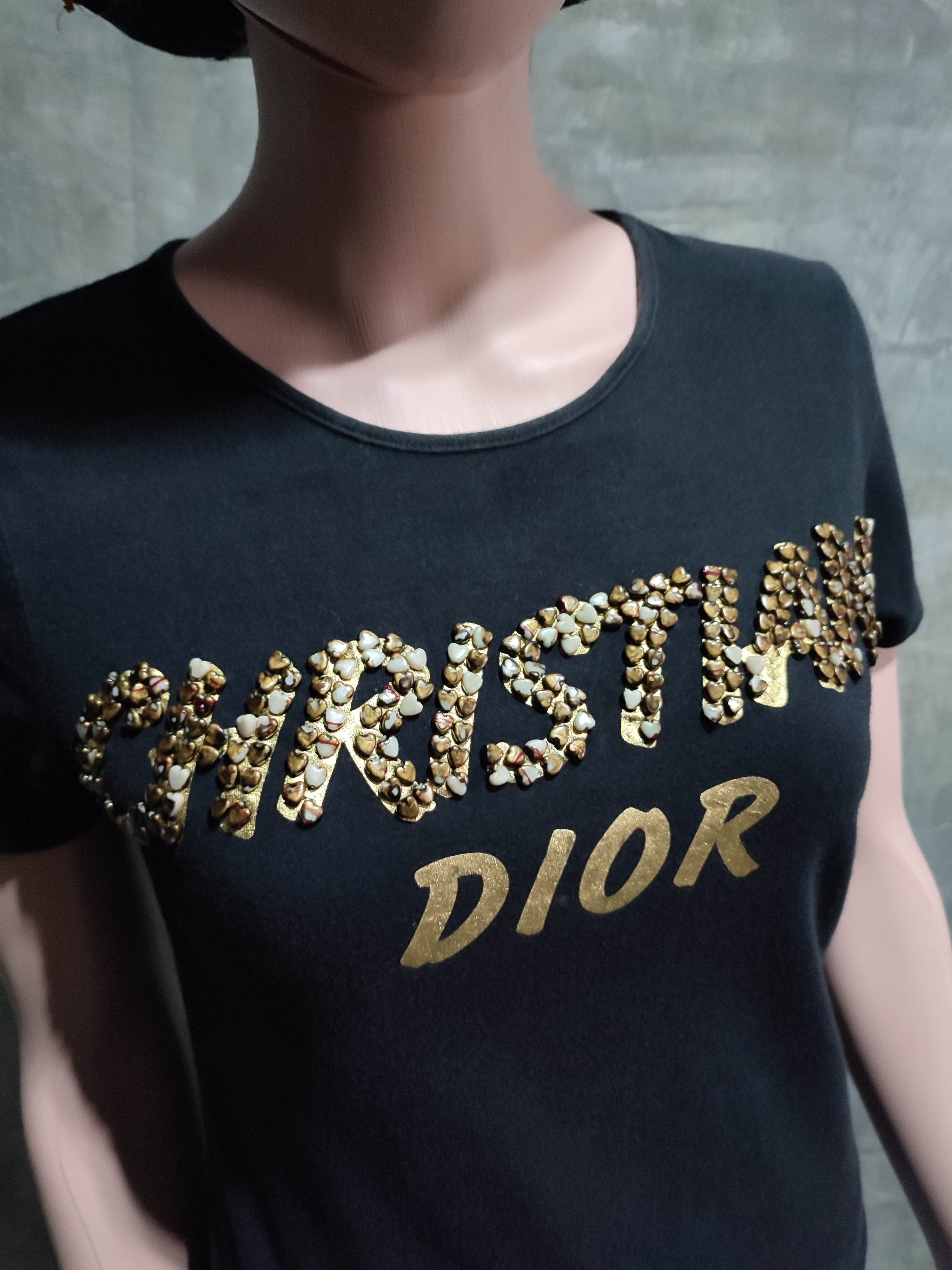 Dior 🔥Christian Dior Women Tshirt Size L / US 10 / IT 46 - 3 Thumbnail