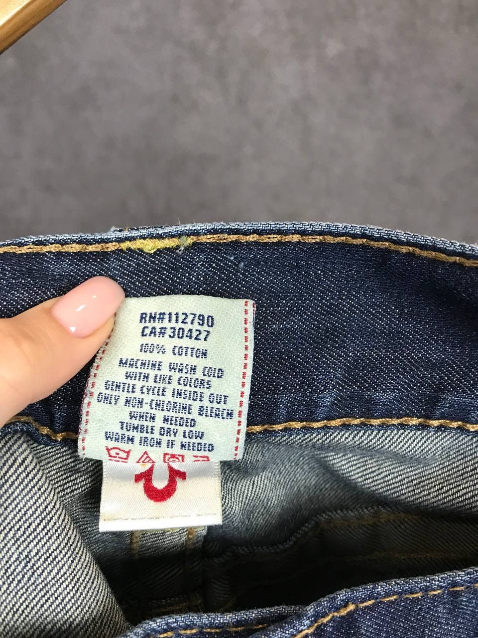 True Religion True Religion Japanese brand made in USA denim shorts Size US 36 / EU 52 - 6 Thumbnail