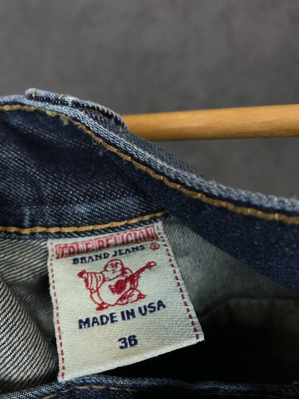 True Religion True Religion Japanese brand made in USA denim shorts Size US 36 / EU 52 - 5 Thumbnail