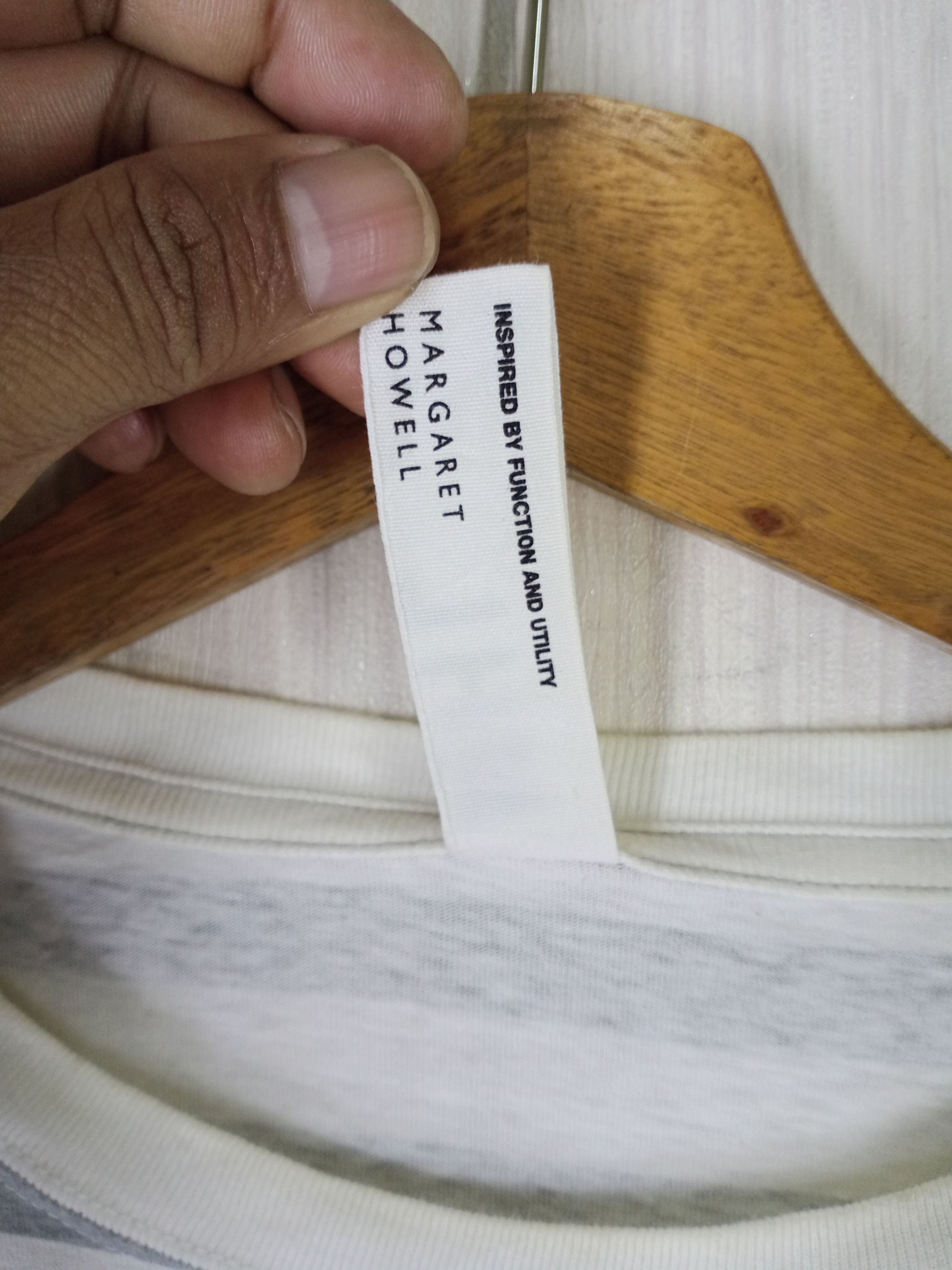 Margaret Howell Margaret Howell Striped Long Sleeve Tshirt Size US M / EU 48-50 / 2 - 7 Thumbnail