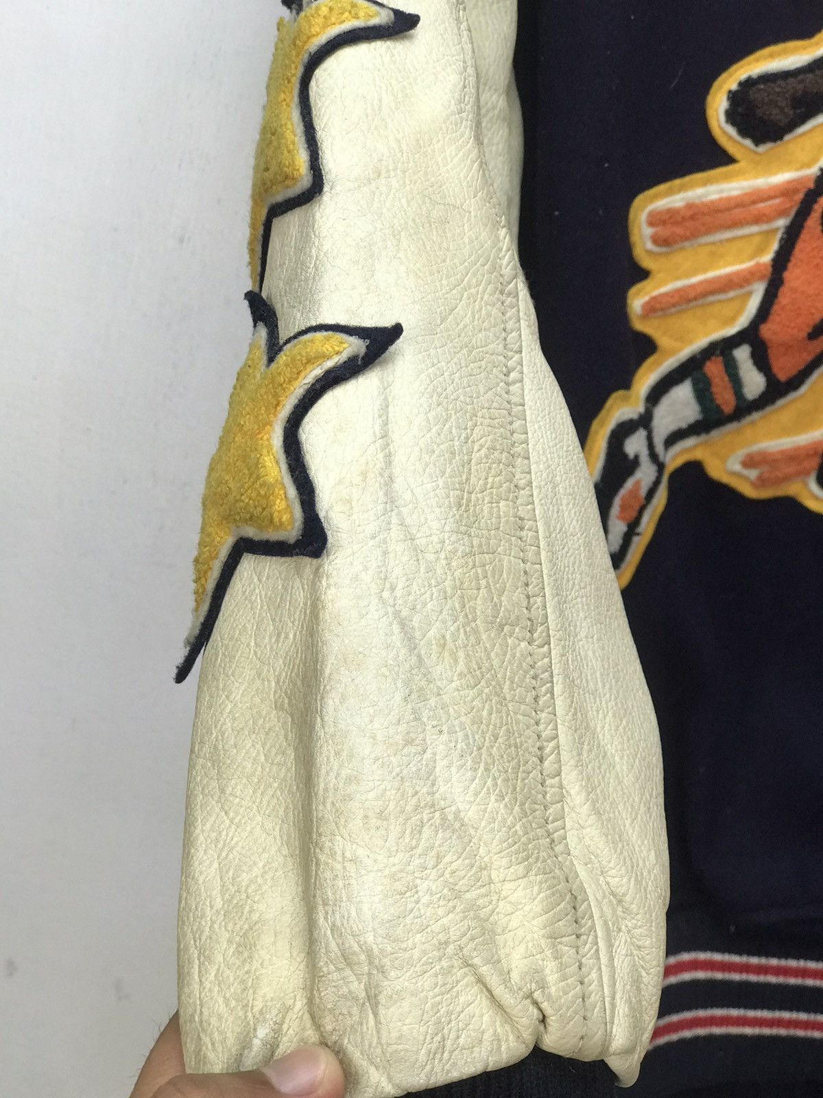 NFL Vintage Clapton American Football Varsity Jacket Size US M / EU 48-50 / 2 - 5 Thumbnail
