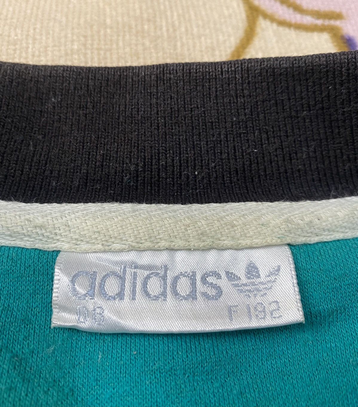 Adidas Vintage ADIDAS Half Zipper Shirt x Rare Colour Size US XXL / EU 58 / 5 - 8 Thumbnail