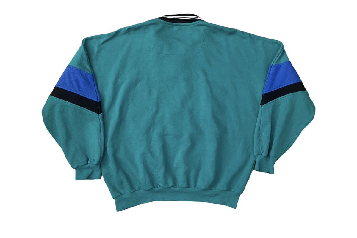 Adidas Vintage ADIDAS Half Zipper Shirt x Rare Colour Size US XXL / EU 58 / 5 - 2 Thumbnail
