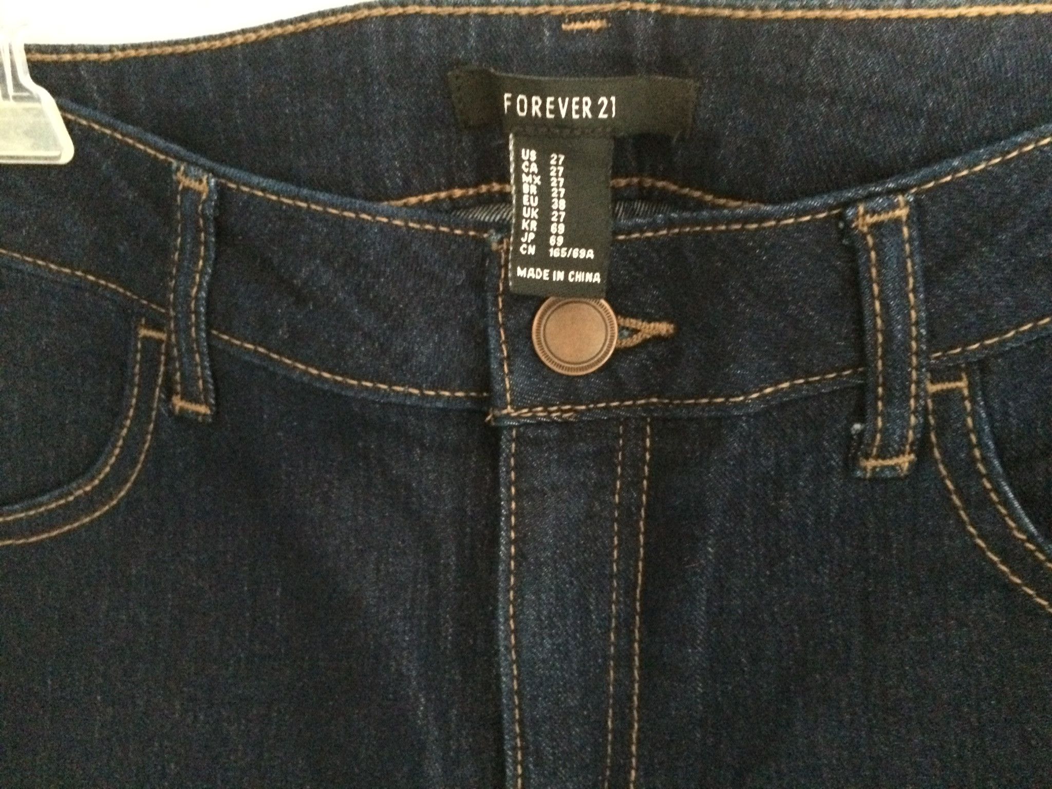 Forever 21 Forever 21 Skinny Jeans Size 27 Dark Rinse Grailed