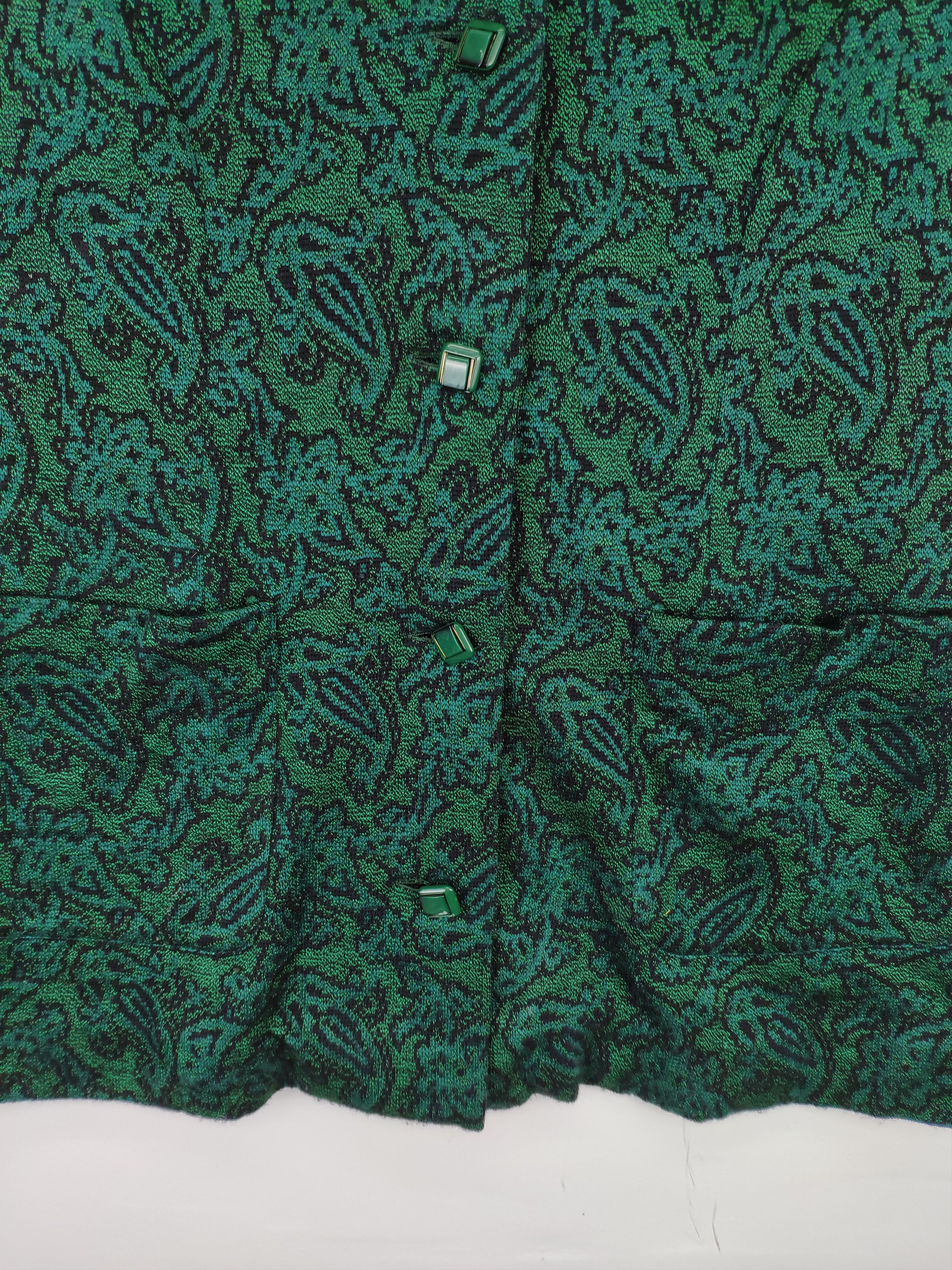 The Unbranded Brand × Vintage Vintage Vest Paisley Unbranded Size S / US 4 / IT 40 - 7 Thumbnail