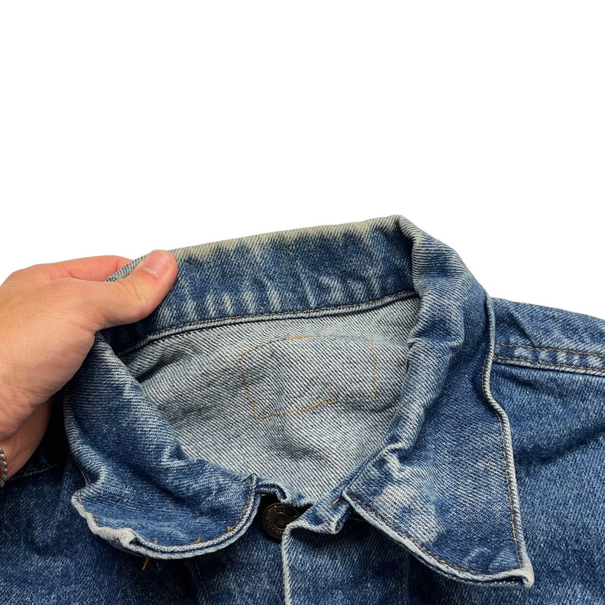 Levi's × Vintage 80s Levi’s 2 Pocket Denim Jacket Size US S / EU 44-46 / 1 - 2 Thumbnail
