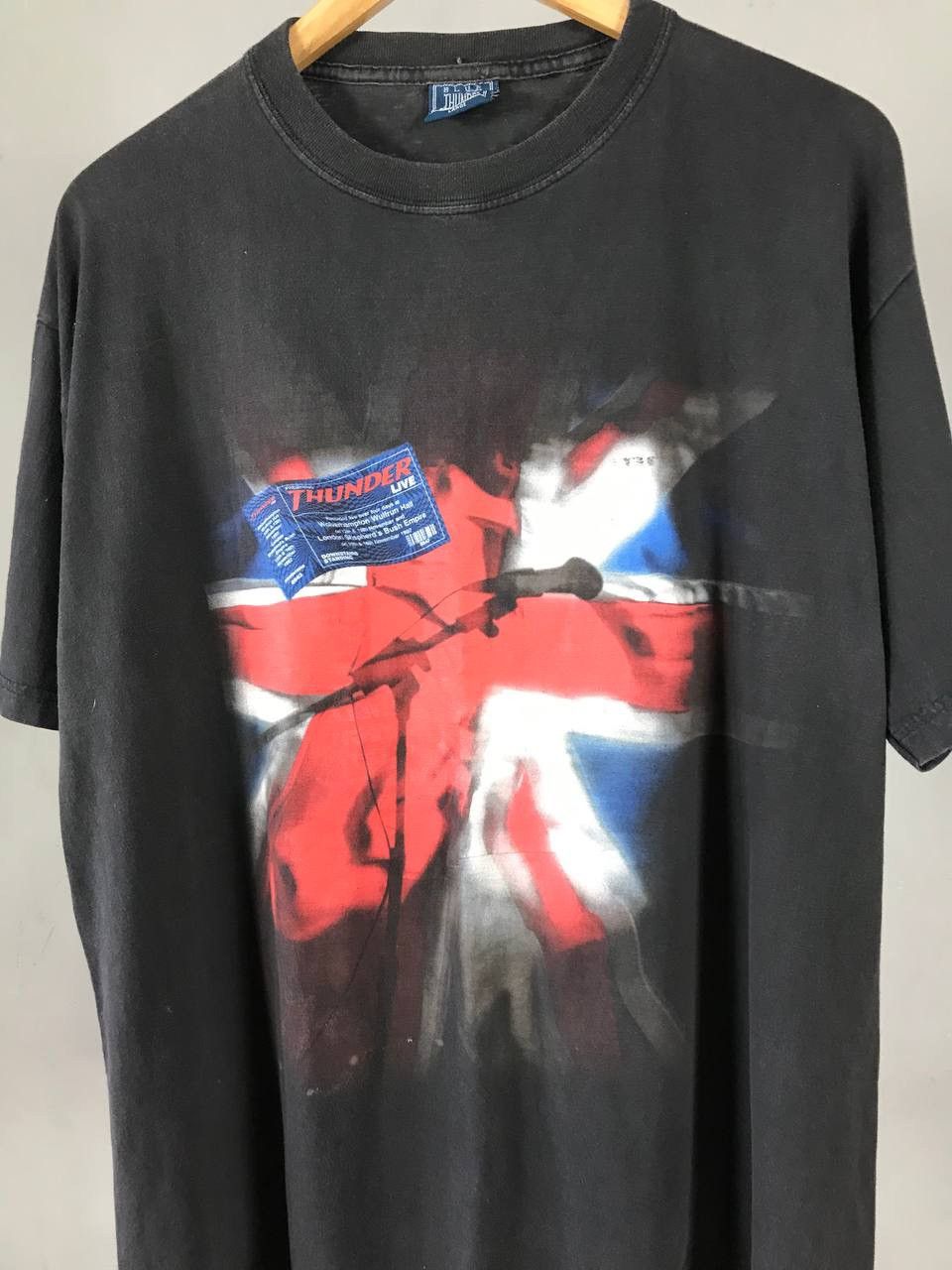Band Tees × Vintage Thunder Live 1998 vintage hard rock band tour tee Size US L / EU 52-54 / 3 - 2 Thumbnail