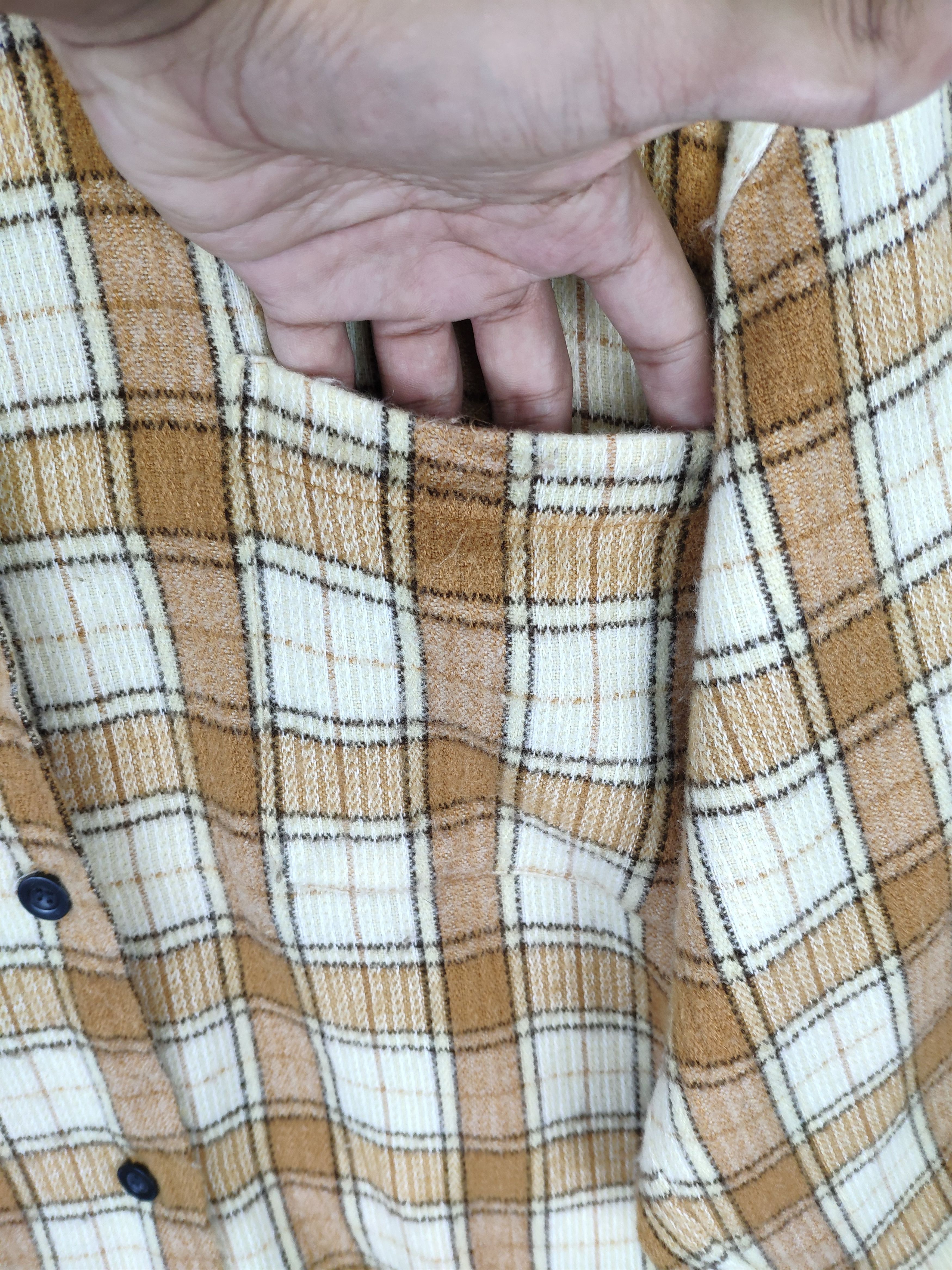 Flannel × Japanese Brand Vintage Flannel Wool Checkered Travis Style Size US M / EU 48-50 / 2 - 6 Thumbnail