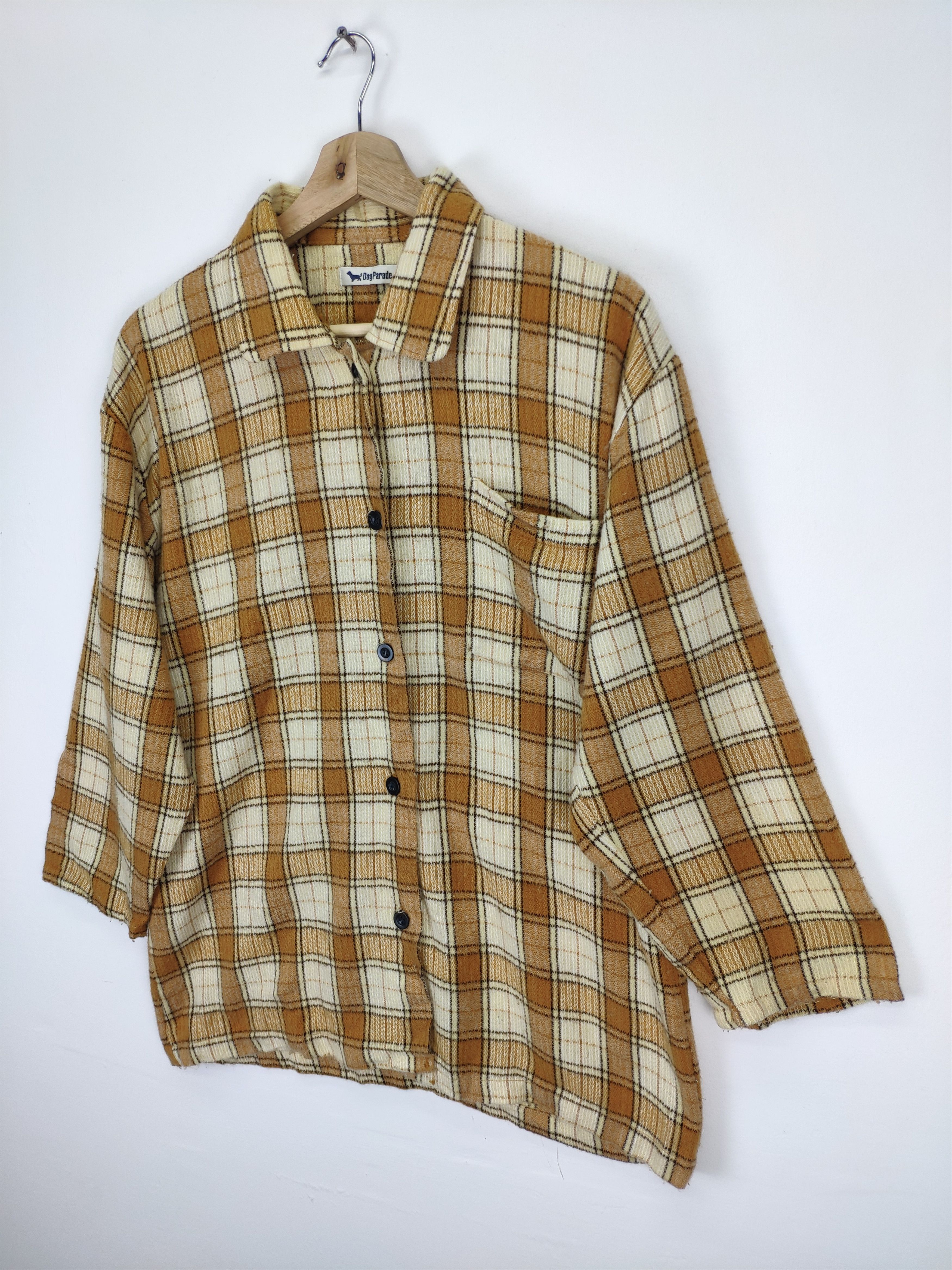 Flannel × Japanese Brand Vintage Flannel Wool Checkered Travis Style Size US M / EU 48-50 / 2 - 2 Thumbnail