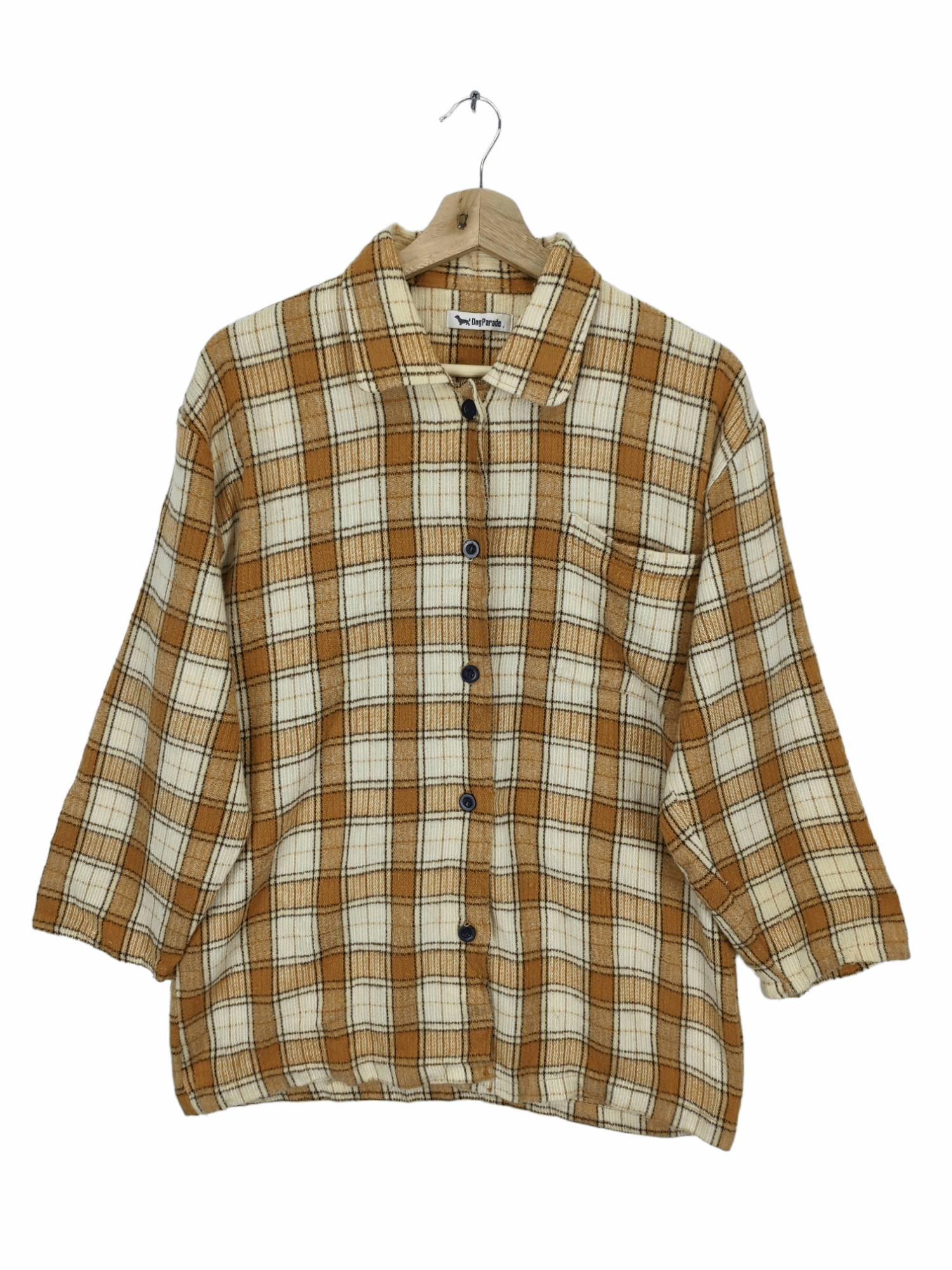 Flannel × Japanese Brand Vintage Flannel Wool Checkered Travis Style Size US M / EU 48-50 / 2 - 1 Thumbnail