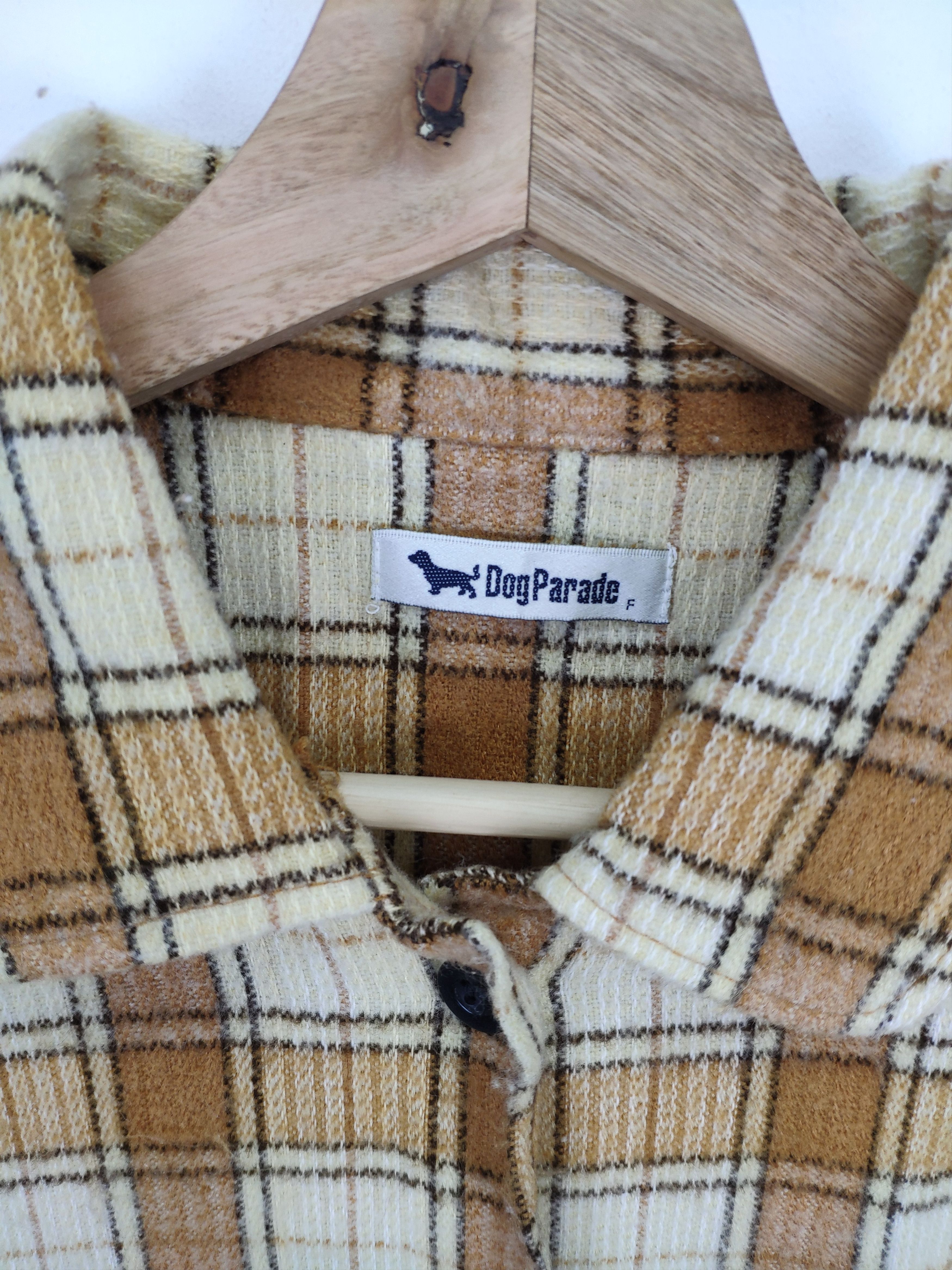 Flannel × Japanese Brand Vintage Flannel Wool Checkered Travis Style Size US M / EU 48-50 / 2 - 8 Thumbnail