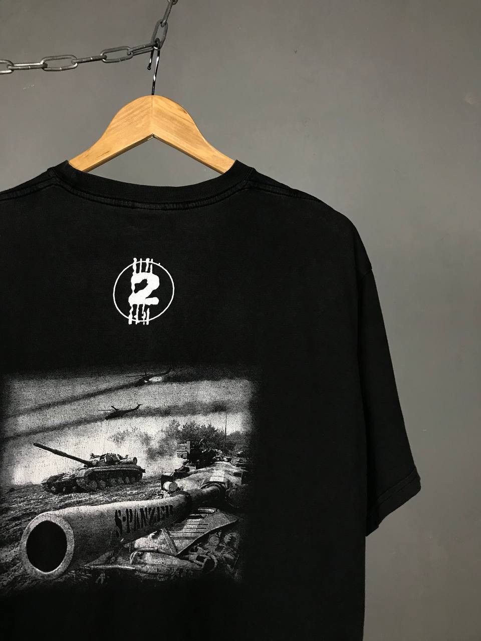 Band Tees S.A.R.S SARS vintage rock band metal overprinted tee Size US L / EU 52-54 / 3 - 6 Thumbnail