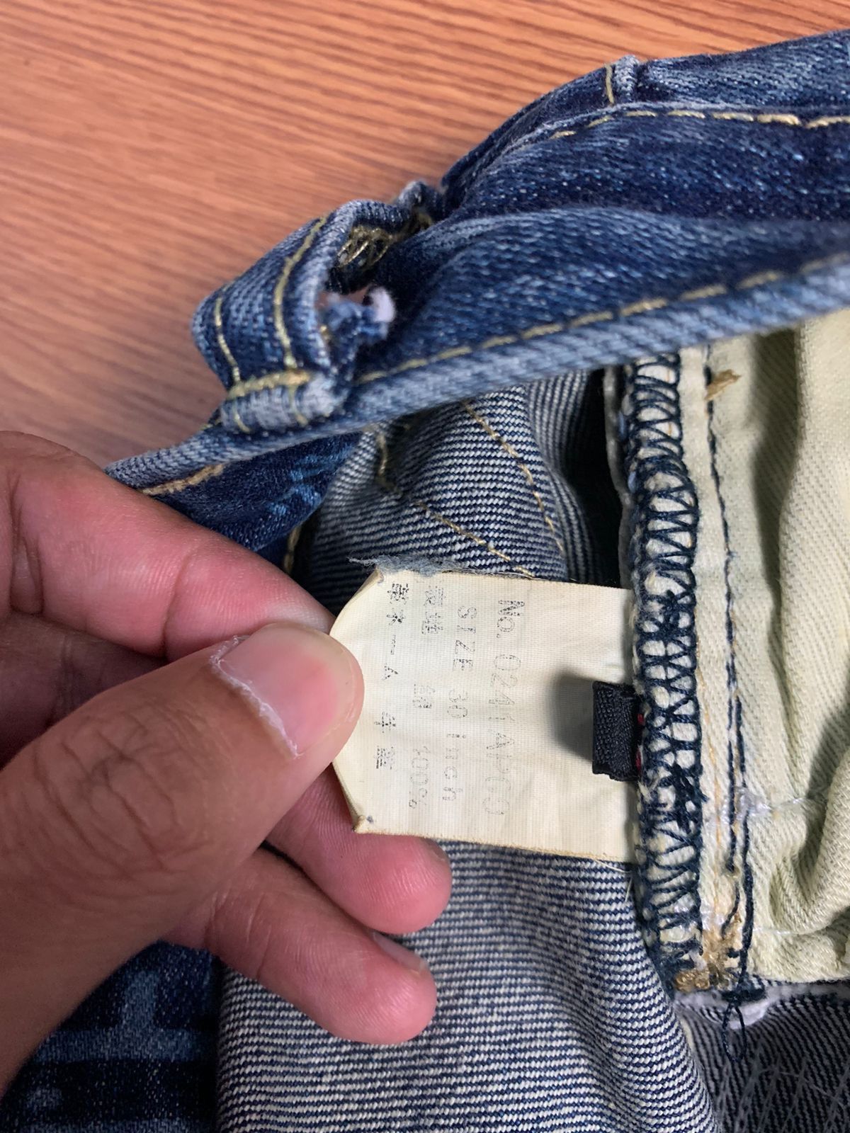 Hysteric Glamour Hysteric Glamour Distressed Selvedge Denim Size US 30 / EU 46 - 17 Thumbnail