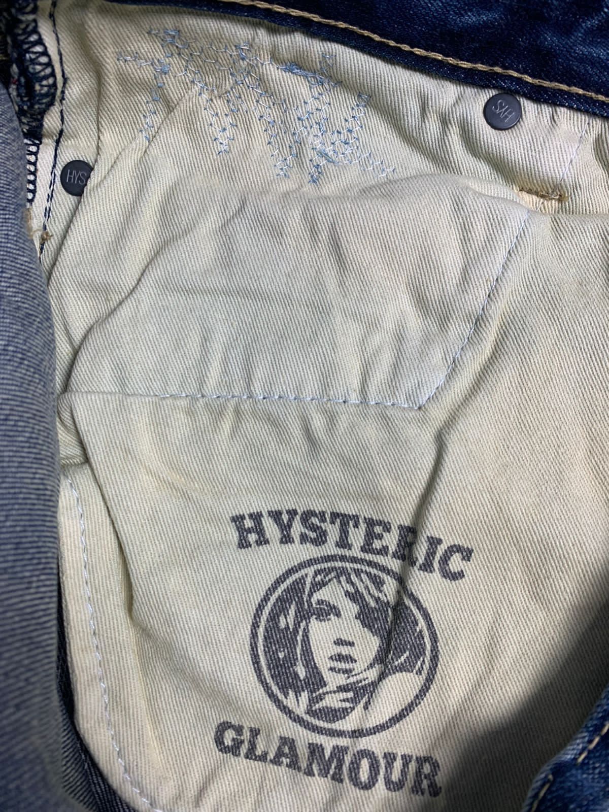 Hysteric Glamour Hysteric Glamour Distressed Selvedge Denim Size US 30 / EU 46 - 15 Thumbnail