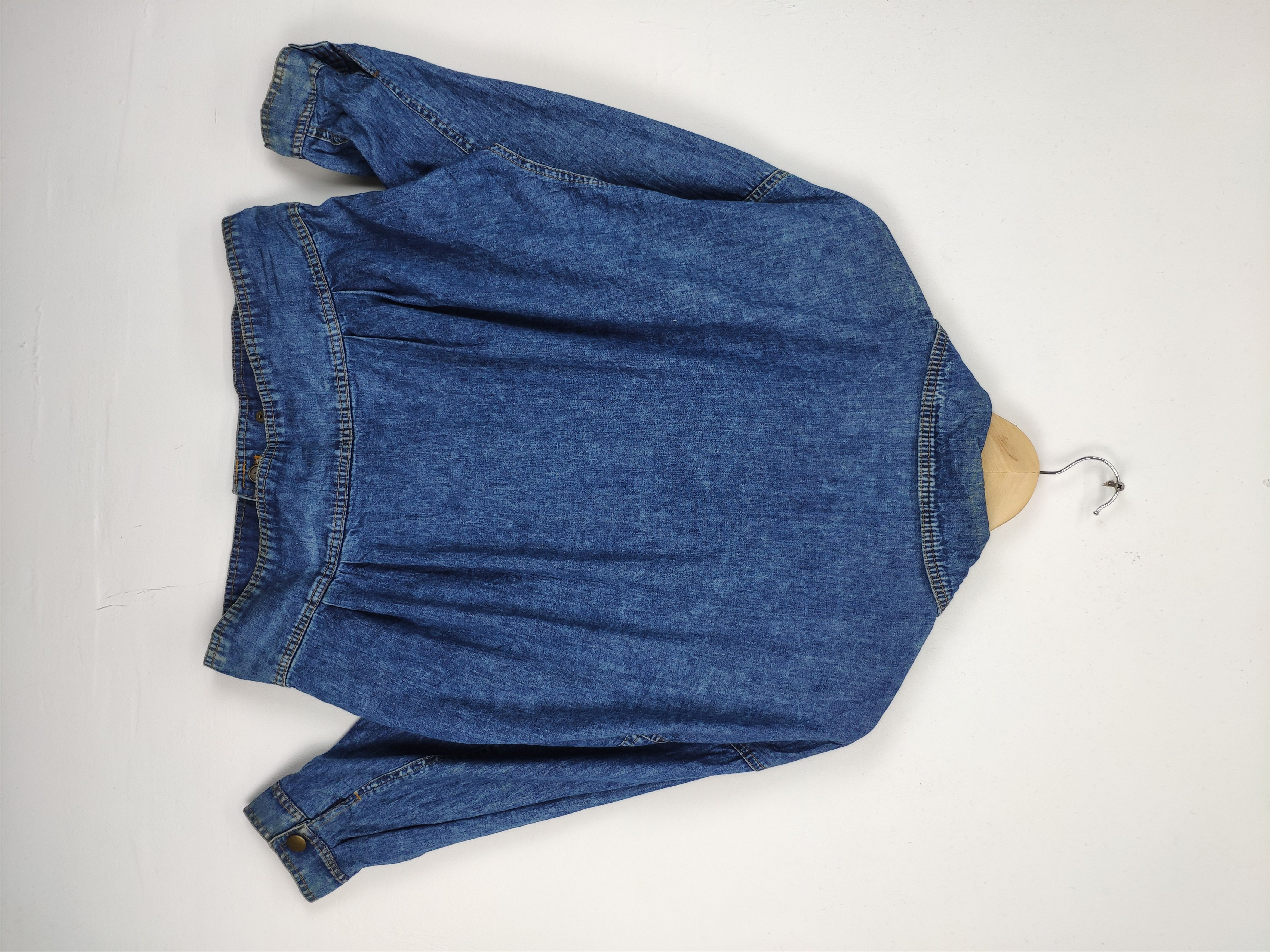 Japanese Brand × Vintage Vintage Denim Jacket Kurt Cobain Style Size US M / EU 48-50 / 2 - 2 Thumbnail