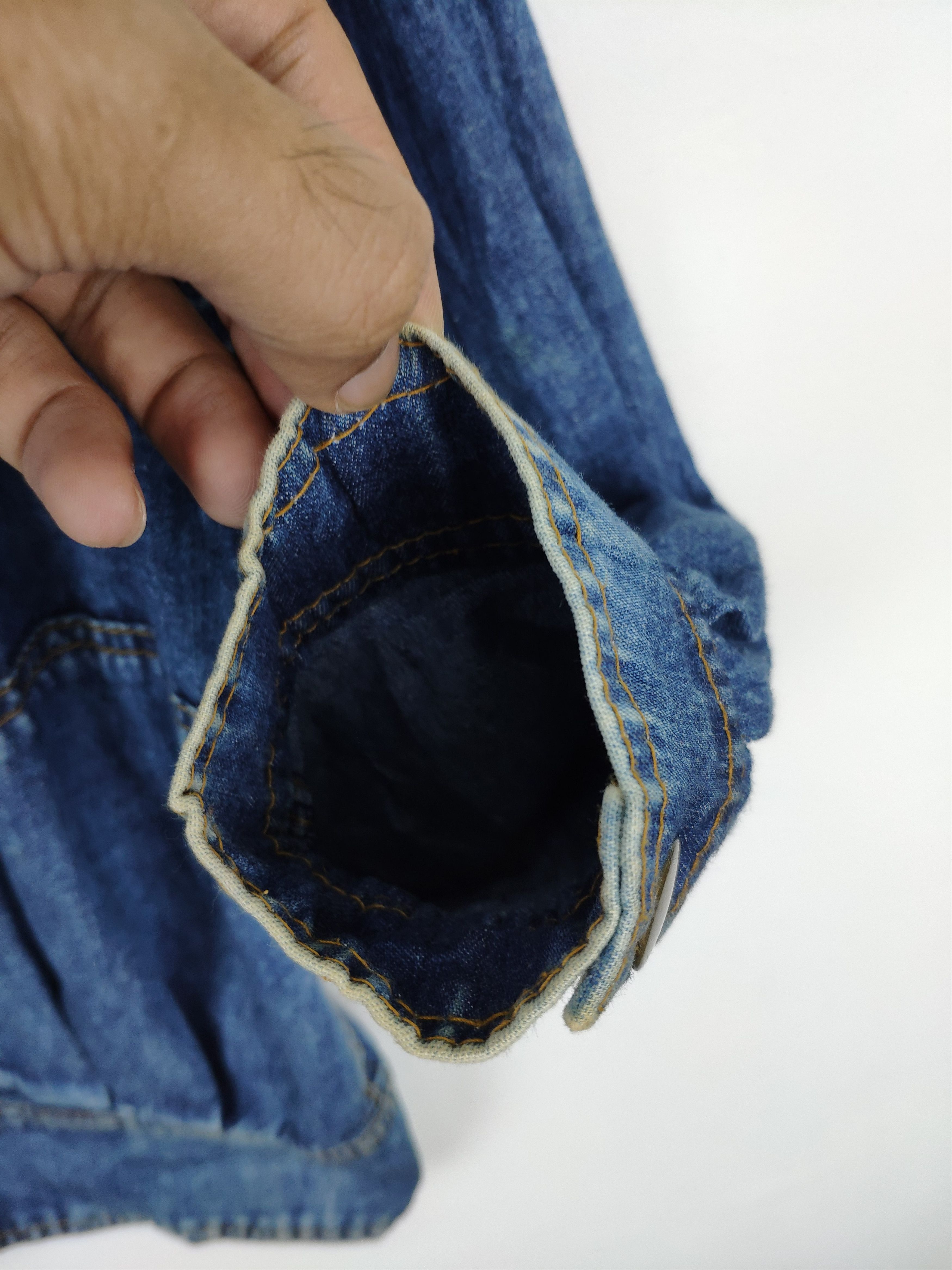Japanese Brand × Vintage Vintage Denim Jacket Kurt Cobain Style Size US M / EU 48-50 / 2 - 7 Thumbnail