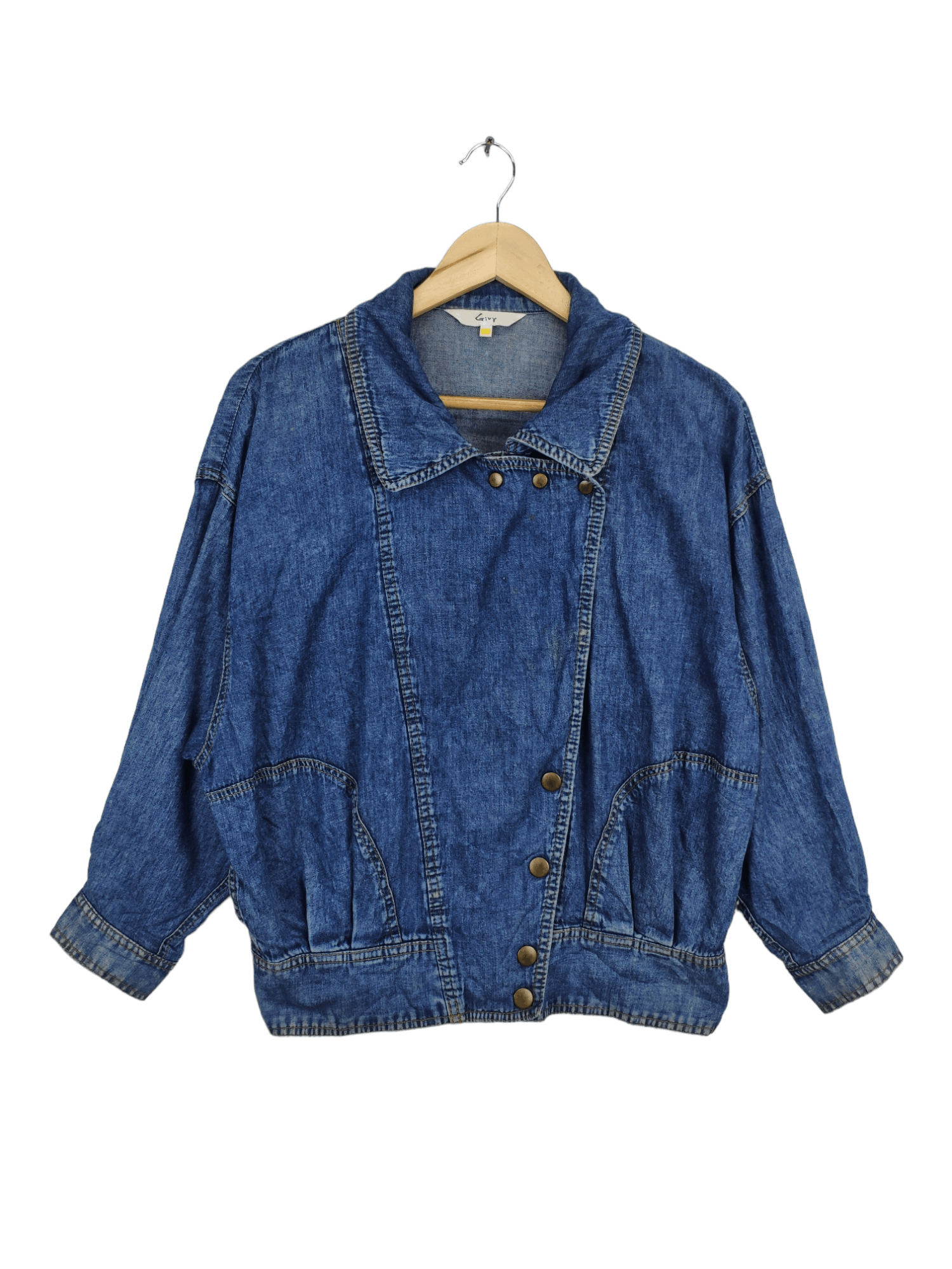 Japanese Brand × Vintage Vintage Denim Jacket Kurt Cobain Style Size US M / EU 48-50 / 2 - 1 Thumbnail