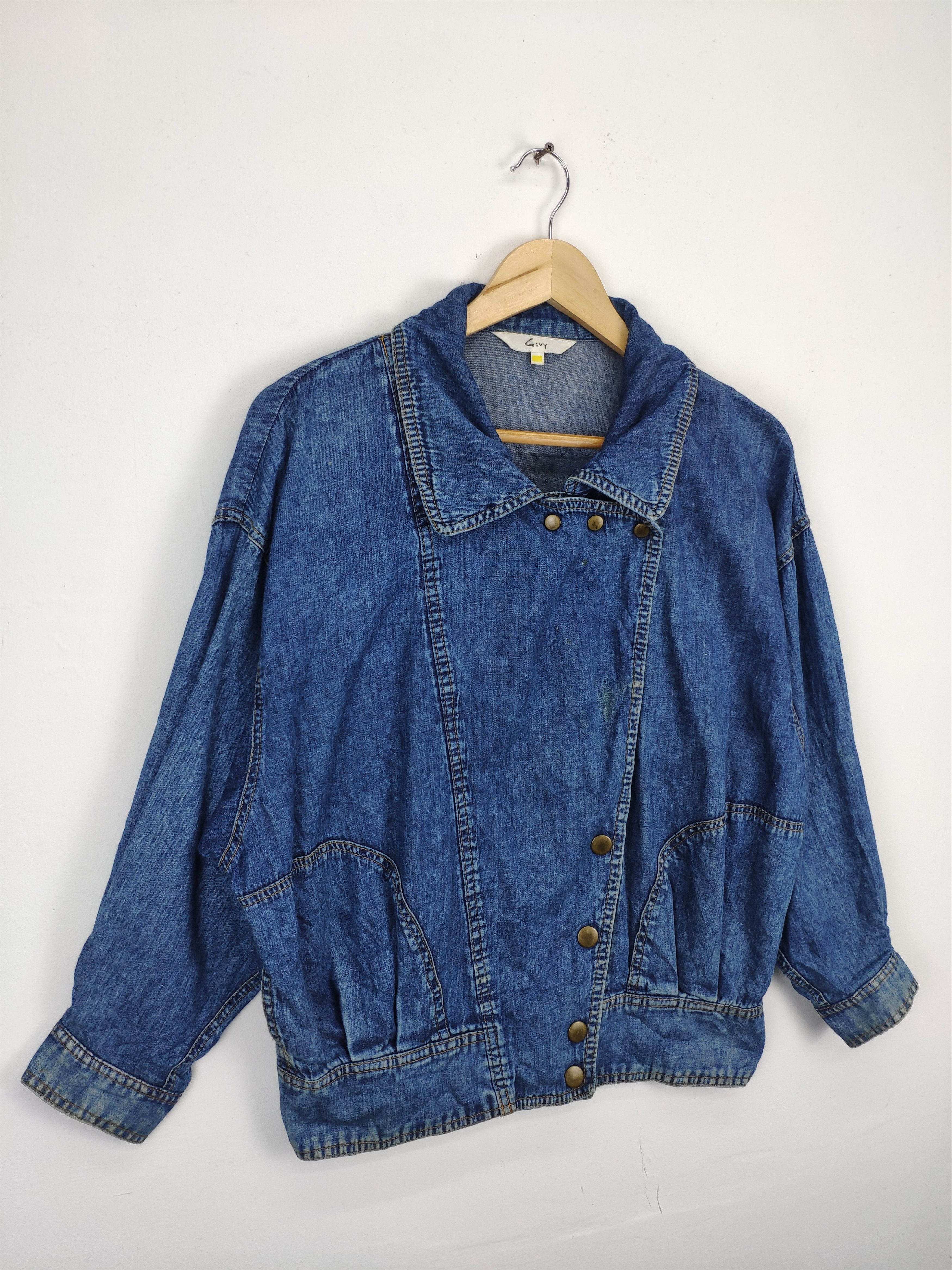 Japanese Brand × Vintage Vintage Denim Jacket Kurt Cobain Style Size US M / EU 48-50 / 2 - 6 Thumbnail